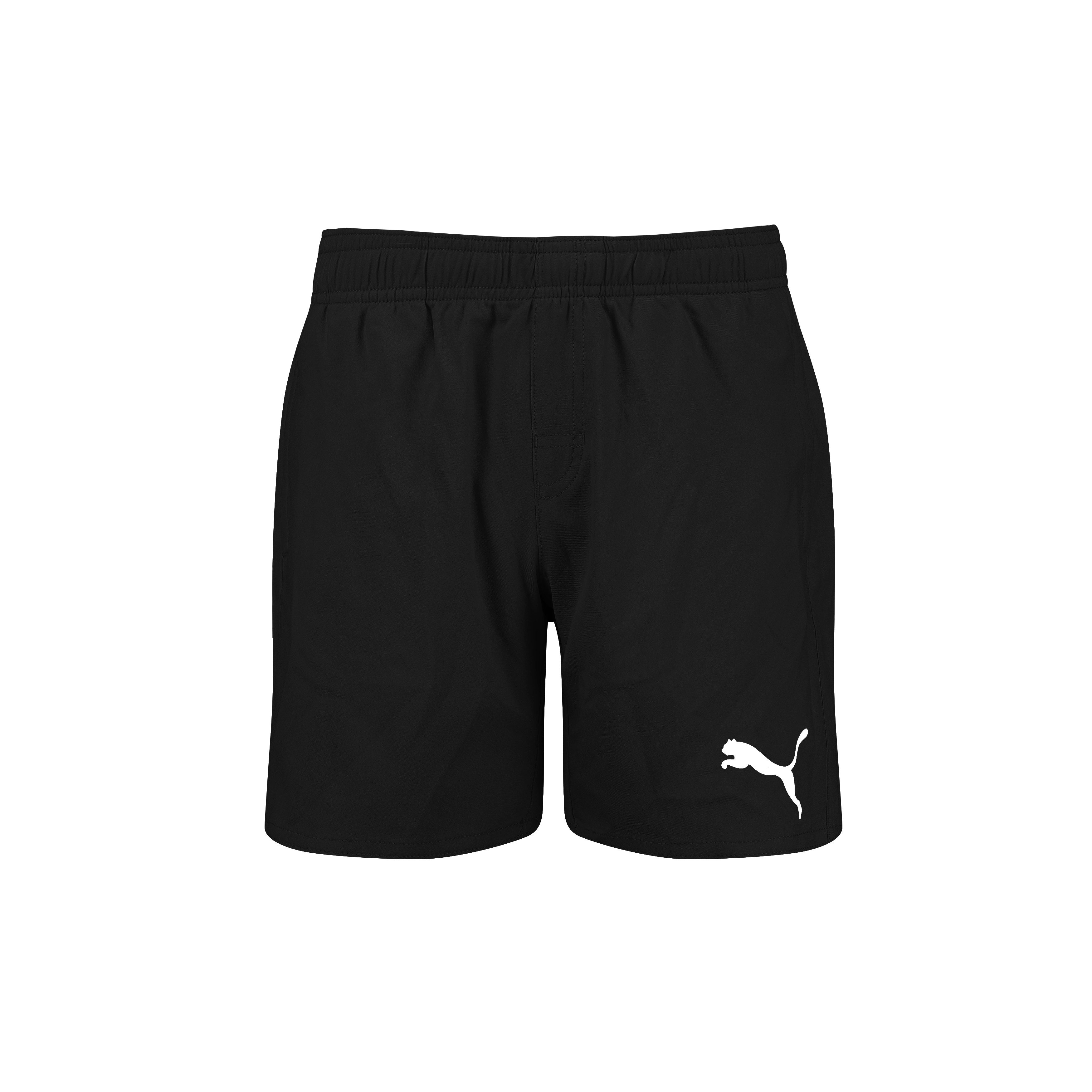PUMA Badeshorts PUMA SWIM BOYS MID SHORTS schnelltrocknend, Kordelzug
