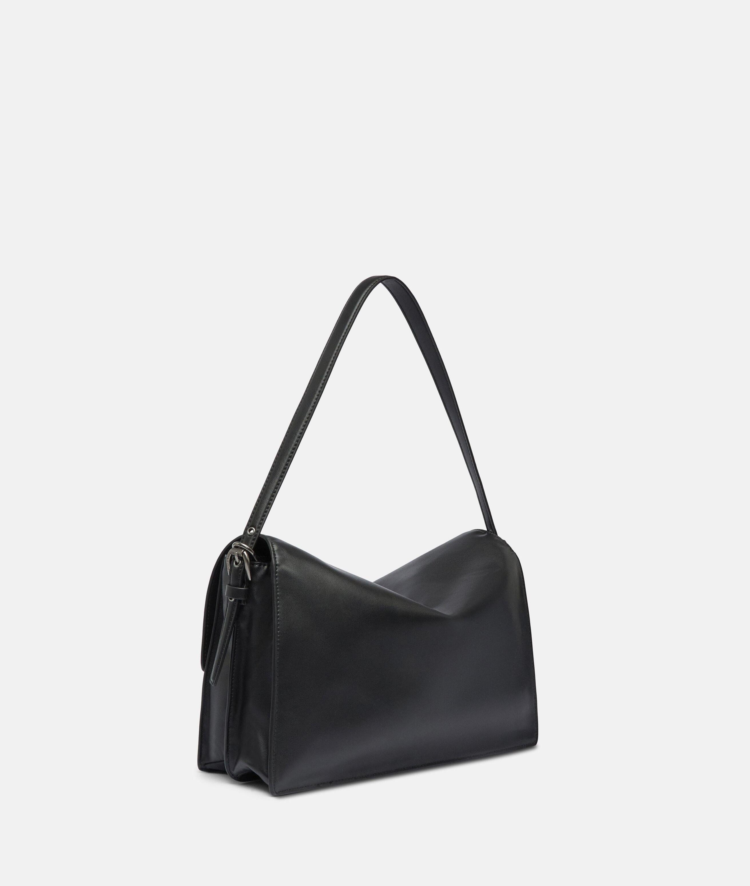 Liebeskind Berlin Umhängetasche Audrey Crossbody M, Geräumige Umhängetasche in Glattlederoptik