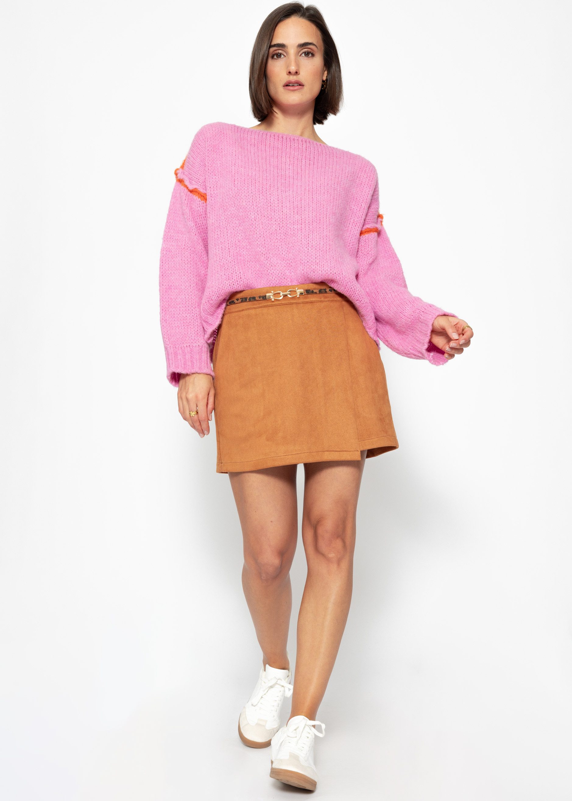 SASSYCLASSY Strickpullover Oversize Pullover Damen mit günstig online kaufen