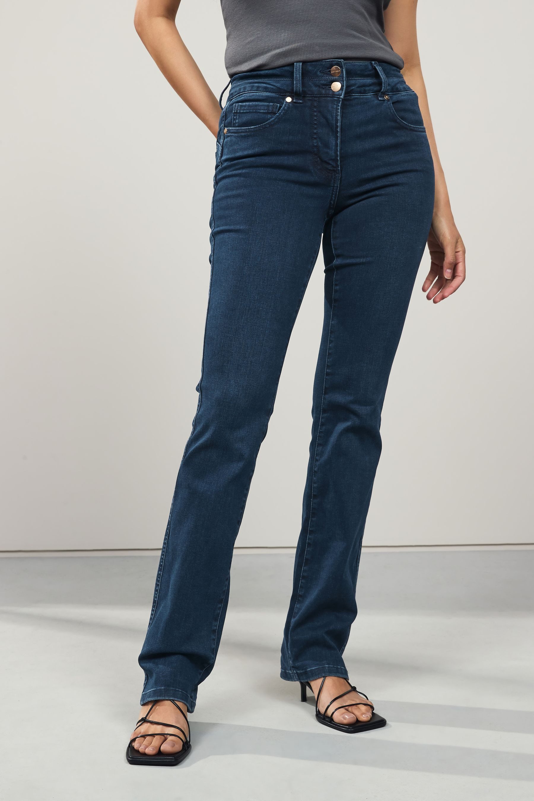 Next Push-up-Jeans Lift, Slim And Shape Jeans mit Bootcut-Schnitt (1-tlg)