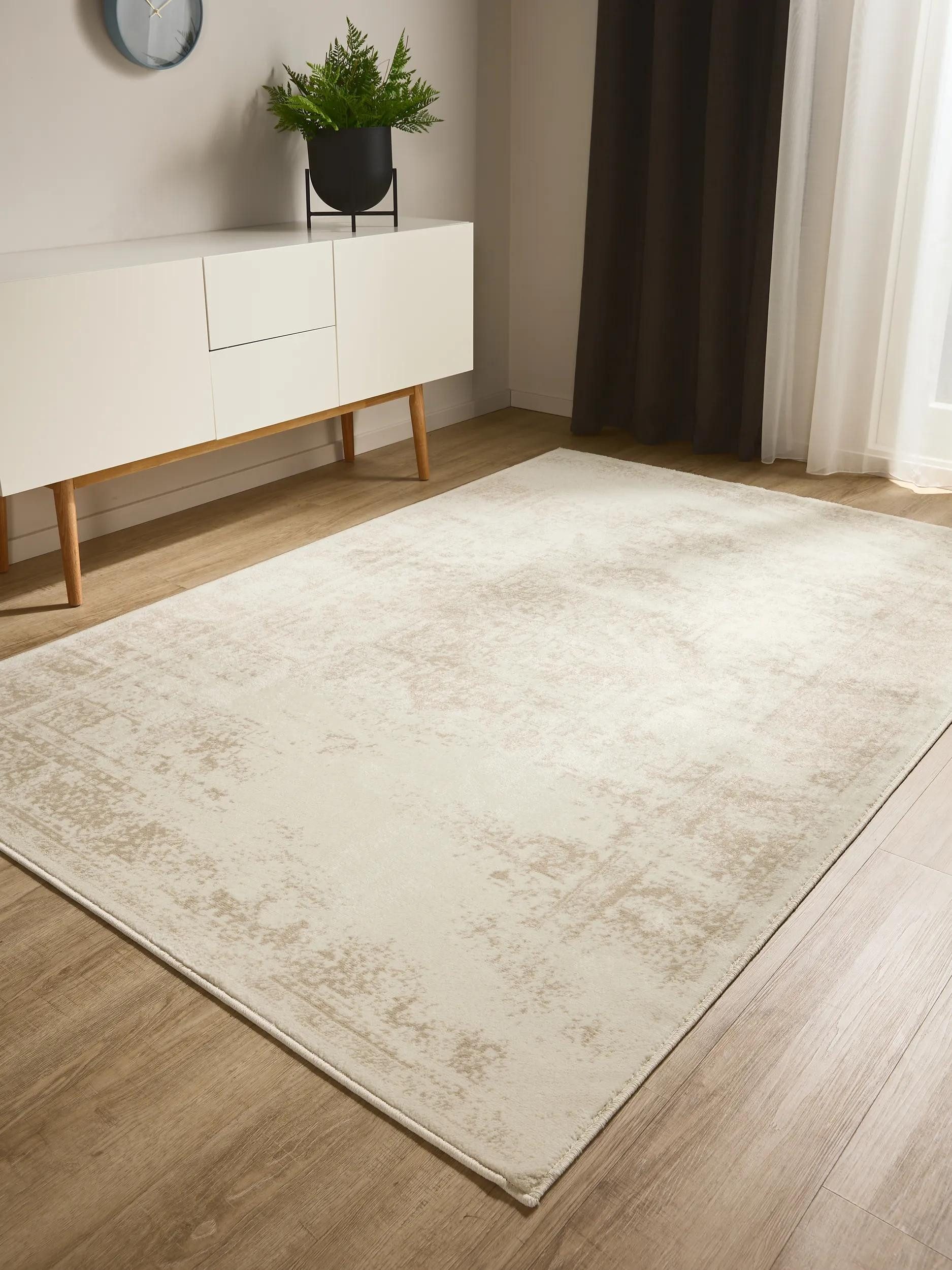 benuta Teppich Suki, rechteckig, Höhe: 6 mm, Kunstfaser, Berber, Ethno-Style, Wohnzimmer