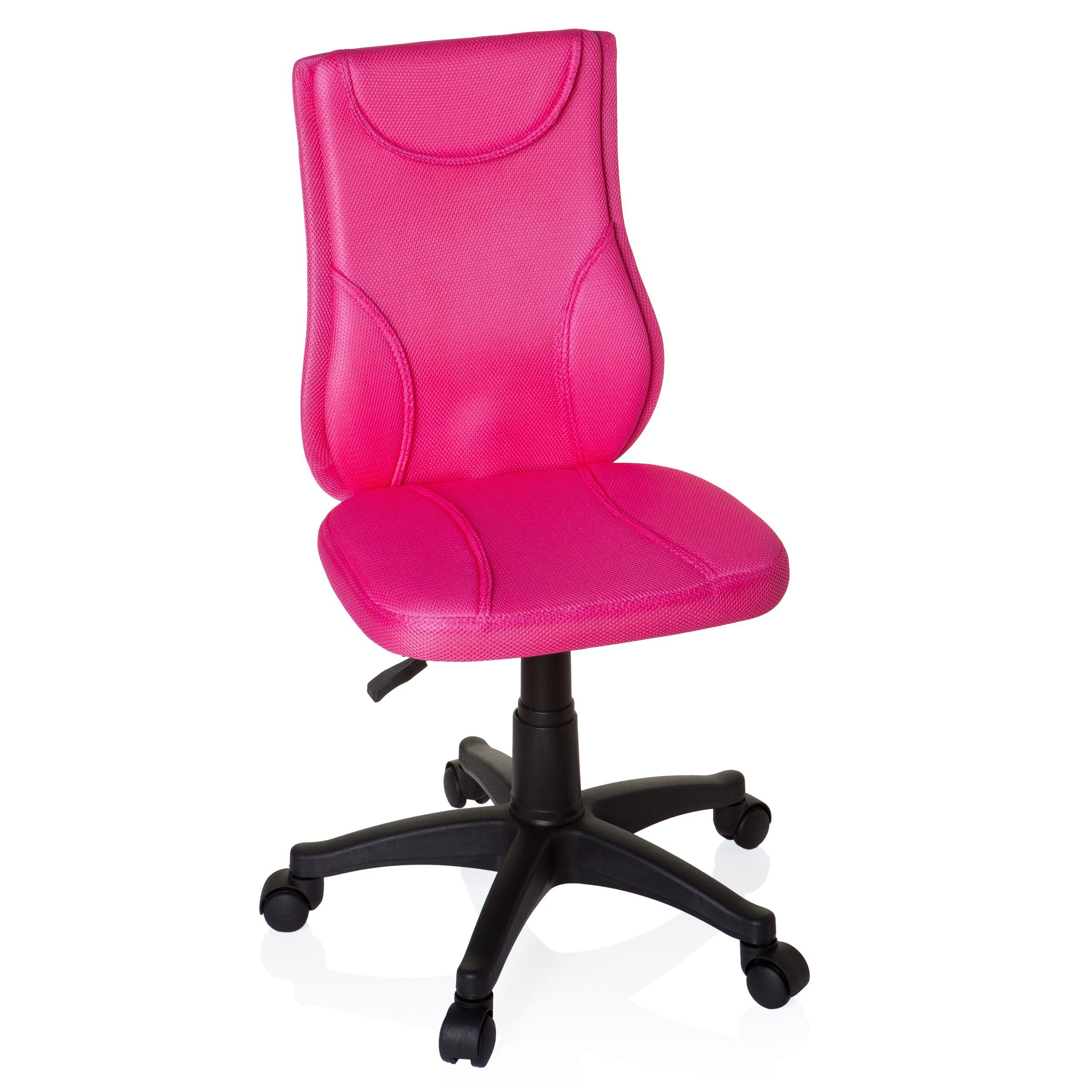 hjh OFFICE Drehstuhl Kinderdrehstuhl Kiddy Base Stoff ohne Armlehnen (1 St), Kinder Bürostuhl mitwachsend, ergonomisch