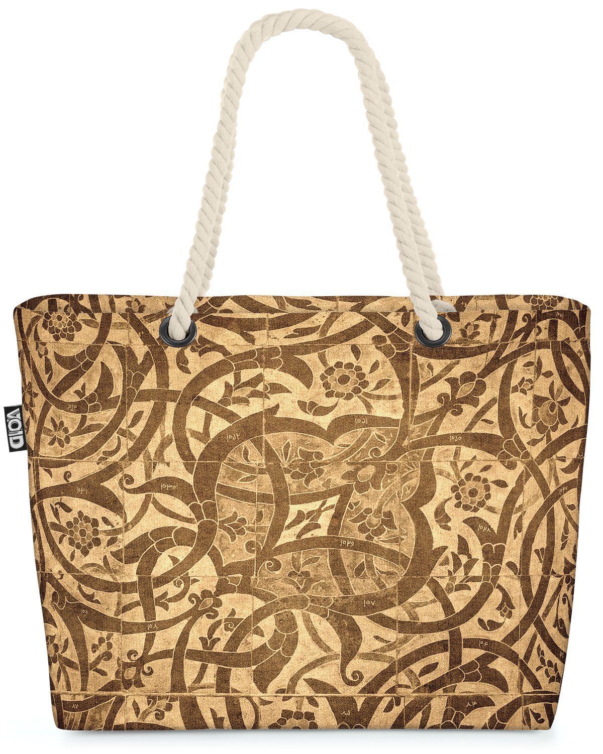 Orient (1-tlg), orientalisch Strandtasche Griechenland Ornamente VOID griechisch Muster Design b