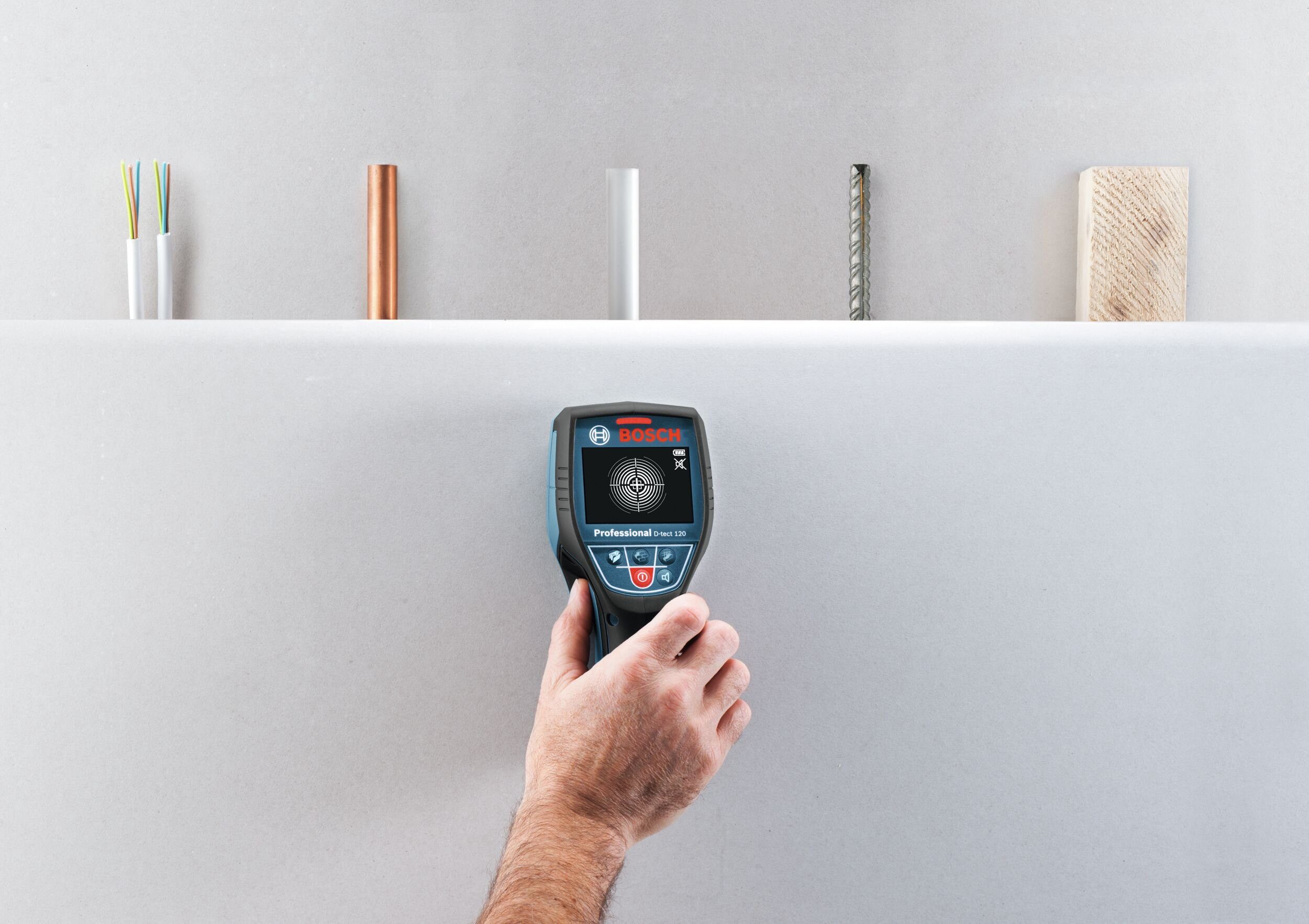 Bosch Professional Leitungsortungsgerät D-tect 120, Ortungsgerät - in L-BOXX