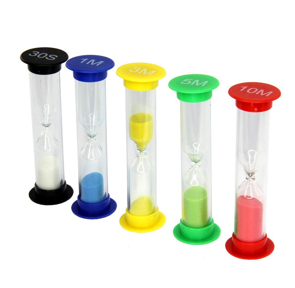 Experimentierkasten Sanduhren 5er-Set, 90 x 25 mm