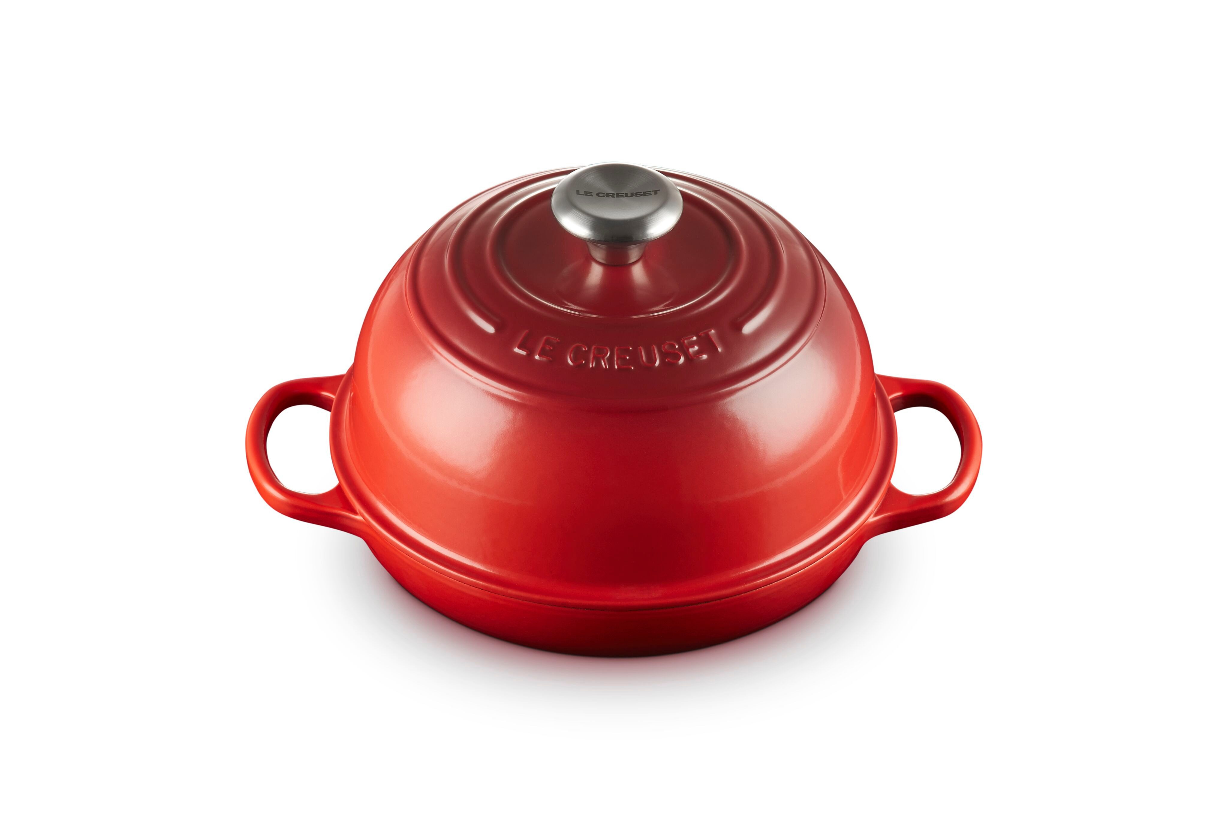 LE CREUSET Bräter Signature Brot Bräter 24cm, Gusseisen, 24cm, Kirschrot, 21301240600430