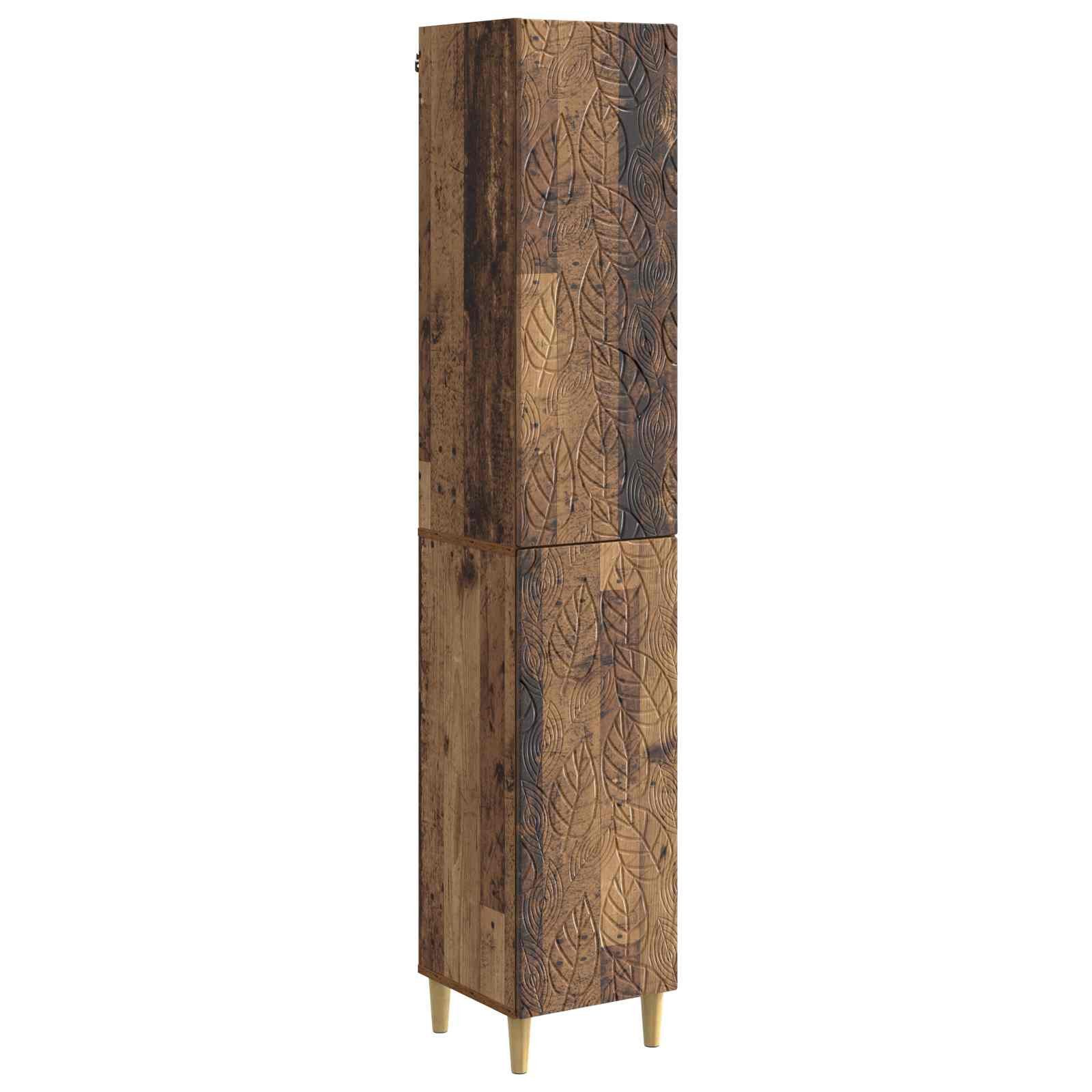 vidaXL Gartenlounge-Set Schrankset 2 stk. Holzwerkstoff, (2-tlg)