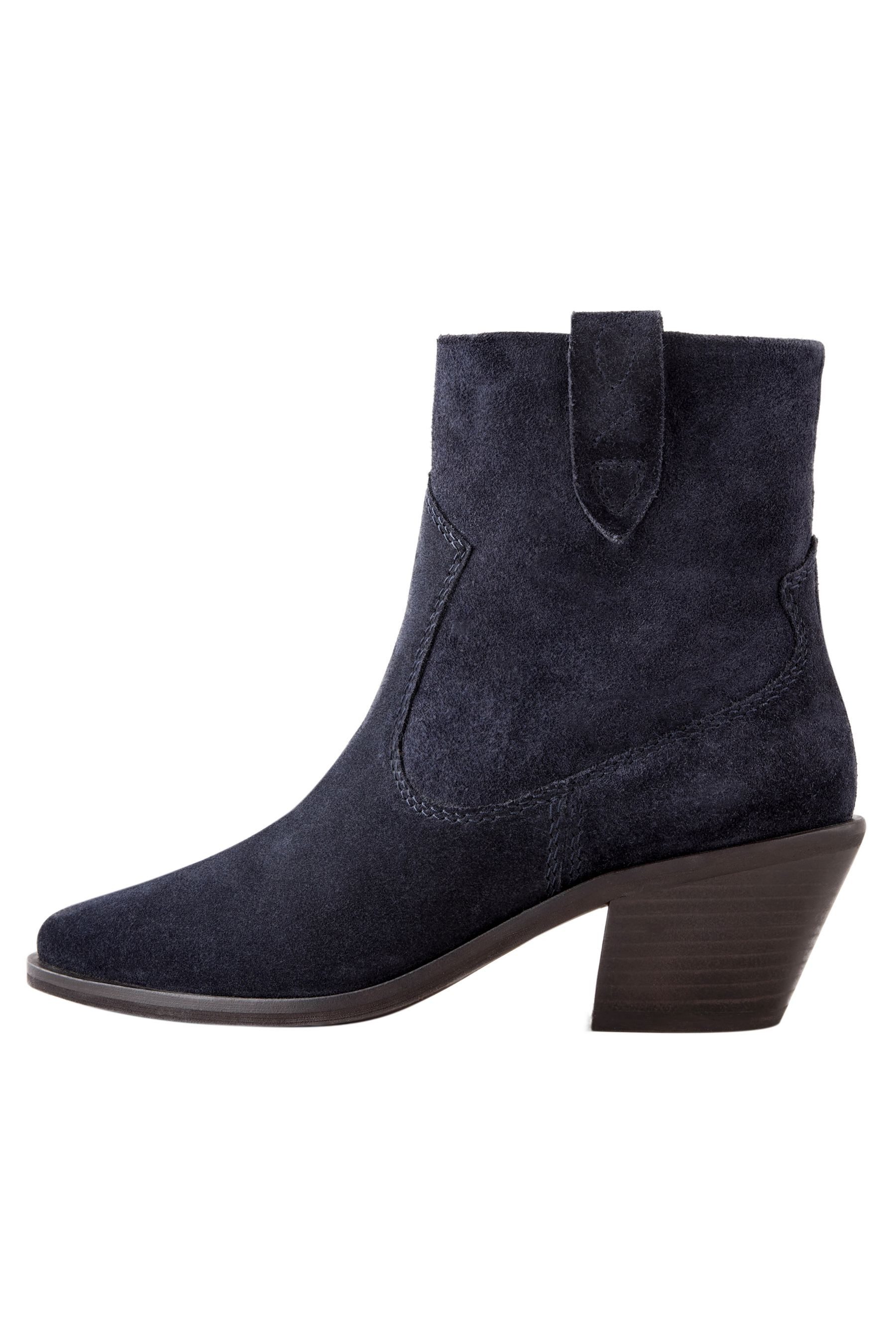 Navy Blue Suede