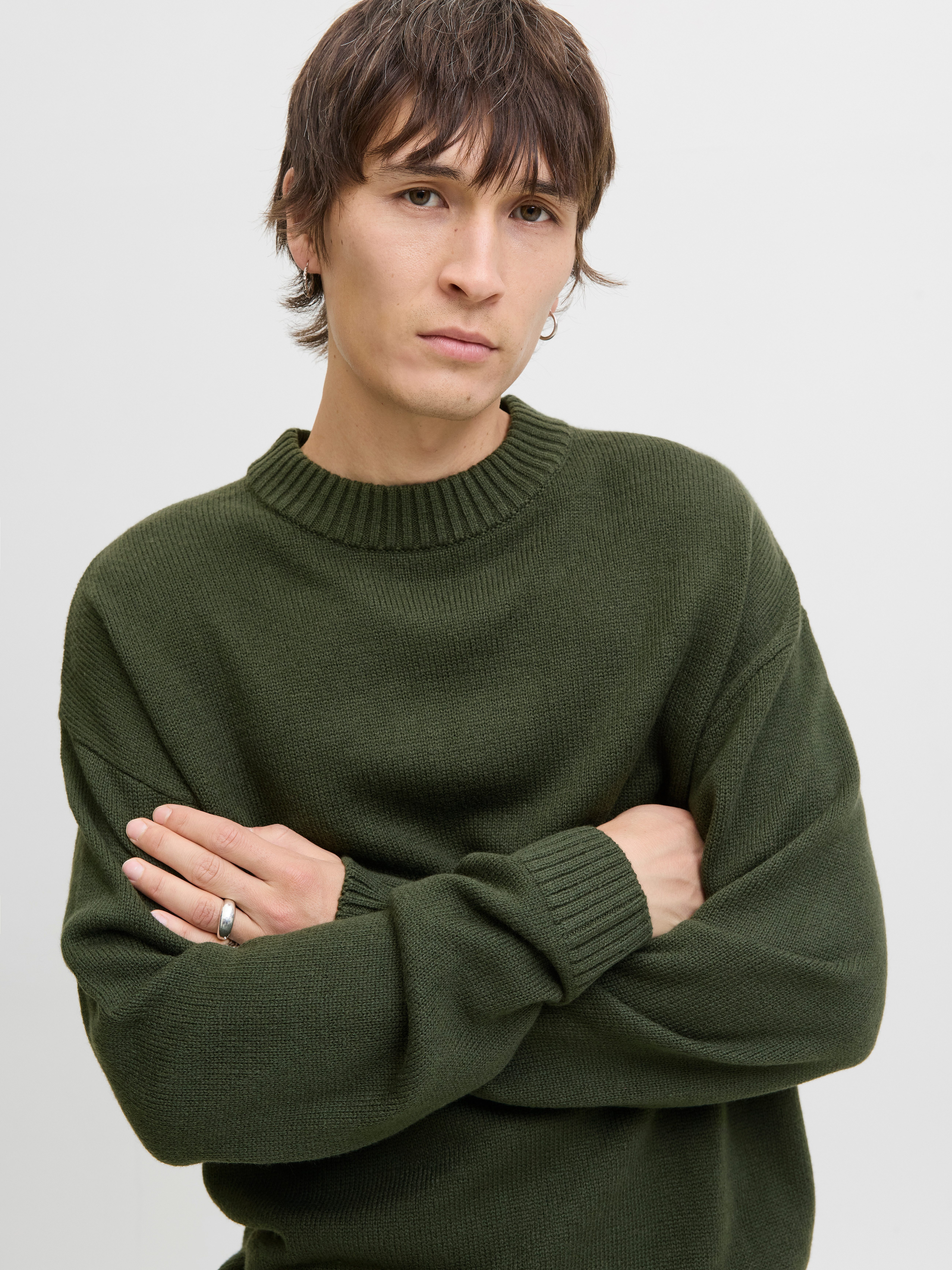 Jack & Jones Strickpullover JJEURBAN JACK KNIT CREW NECK SN günstig online kaufen