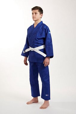 IPPON GEAR Judoanzug Beginner (Jacke, Hose und Gürtel), [Gummizug & Schnürbund an der Hose I 190gr/m² Stoffdichte] blau