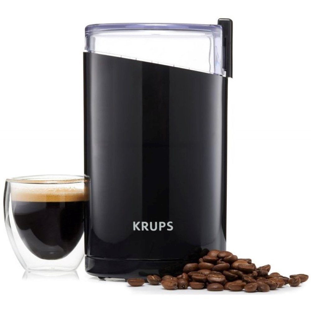 Krups Kaffeemühle F203 Coffee Grinder - Kaffeemühle - schwarz, 200 W