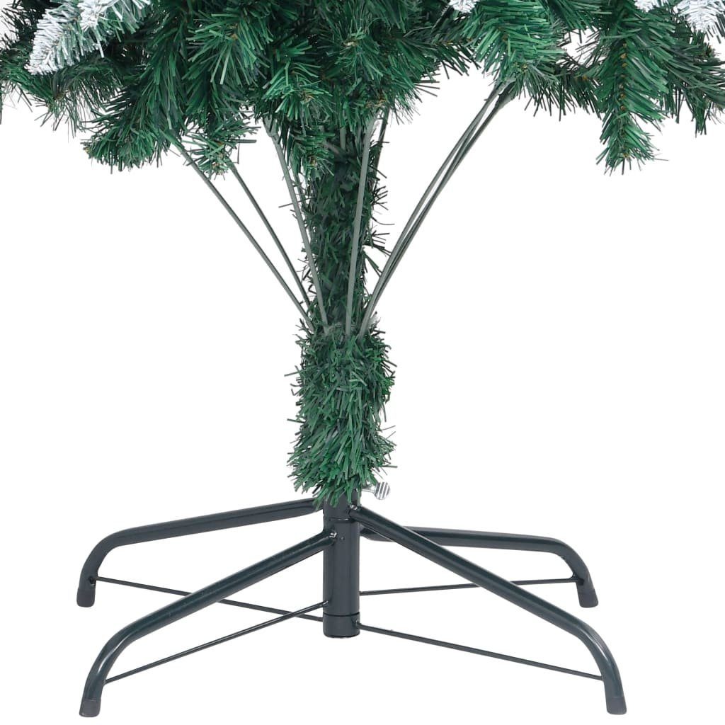 furnicato Künstlicher Weihnachtsbaum mit Zapfen Schnee 240 und cm