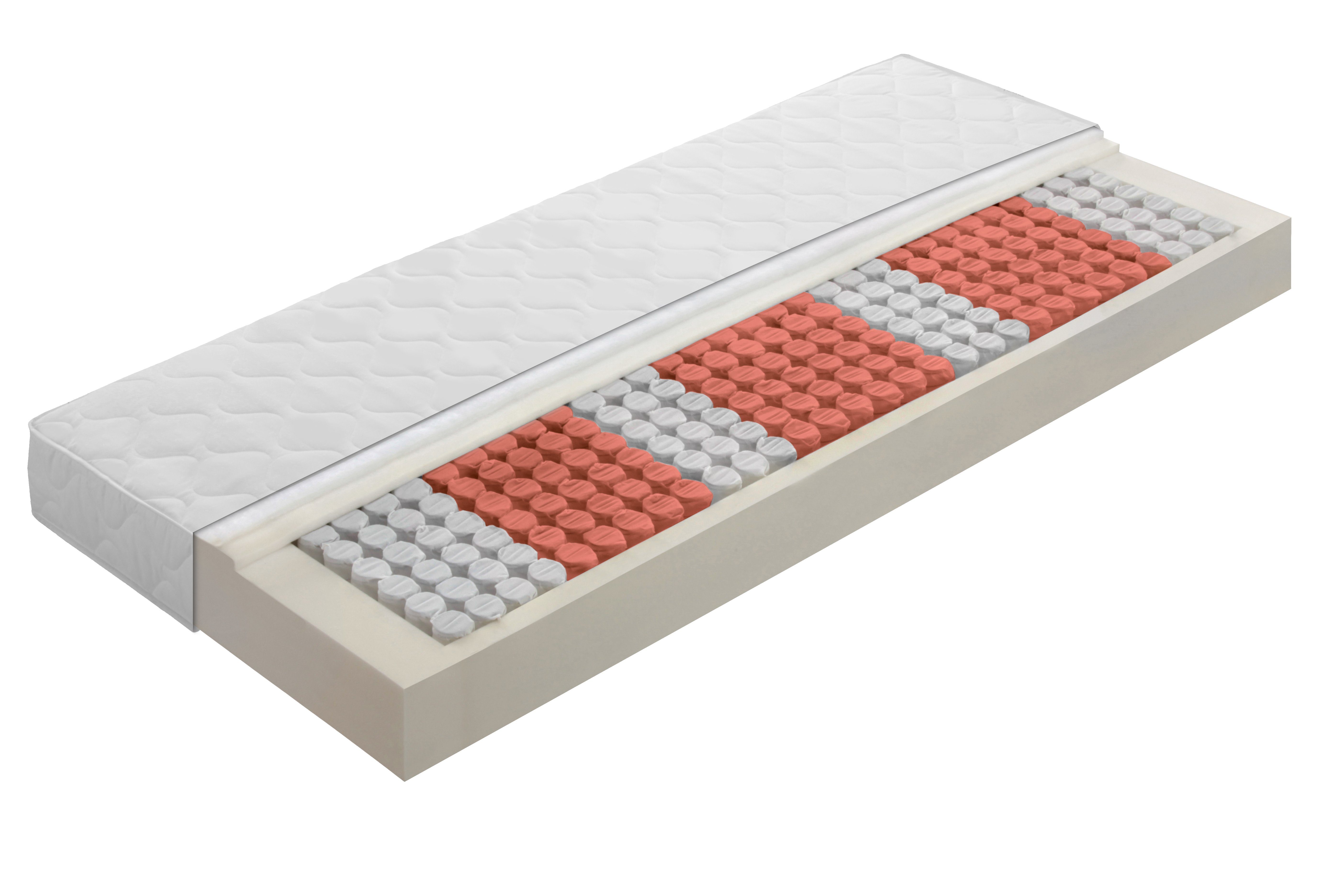 BT120, punktelastisch, atmungsaktiv Größen, in hoch, cm Badenia Taschenfederkernmatratze cm 17 und Trendline, 7-Zonen Federkernmmatratze, 90x200 weitere