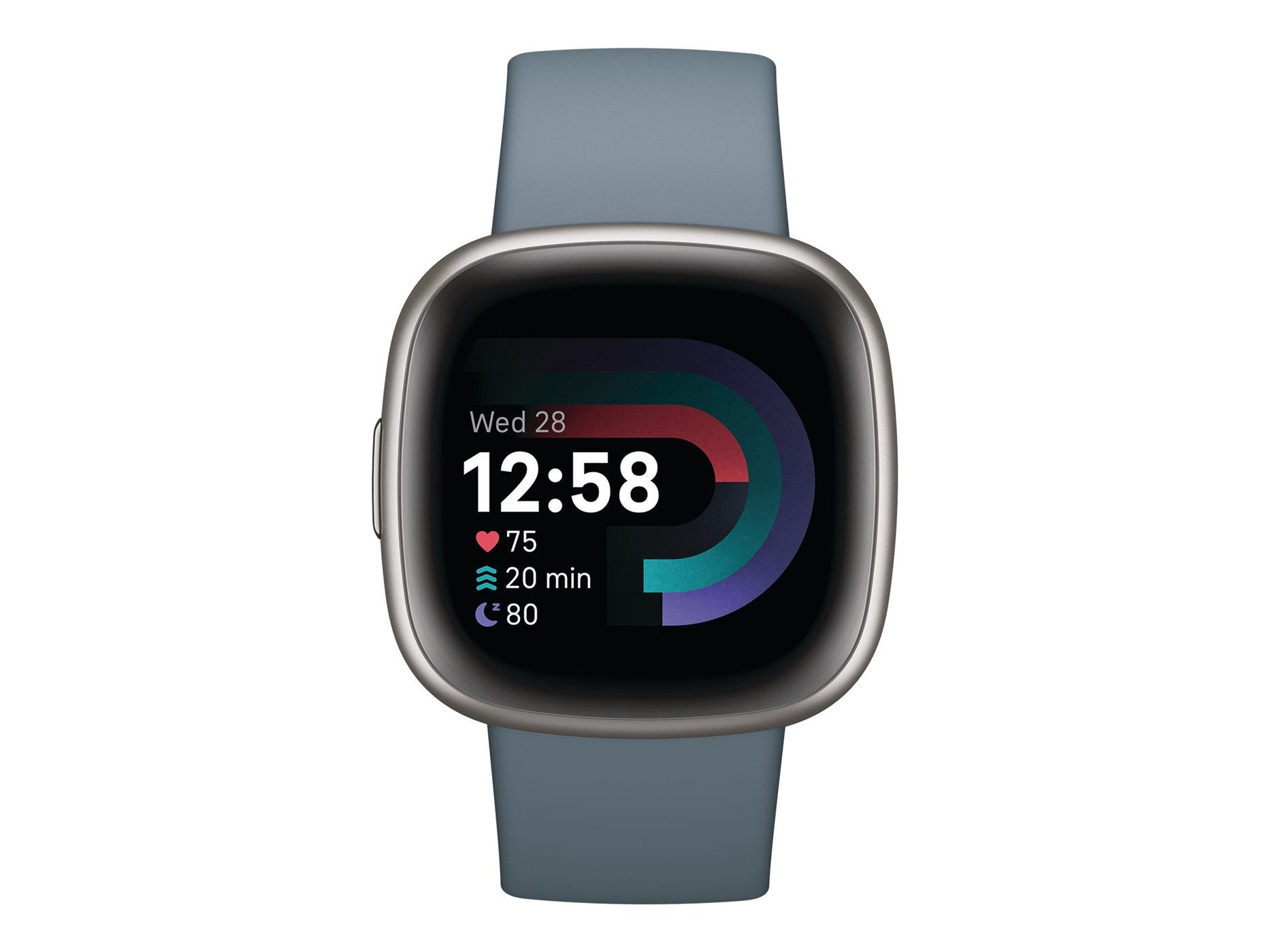 fitbit Sportuhr Fitbit Versa 4 Wasserfallblau, günstig online kaufen