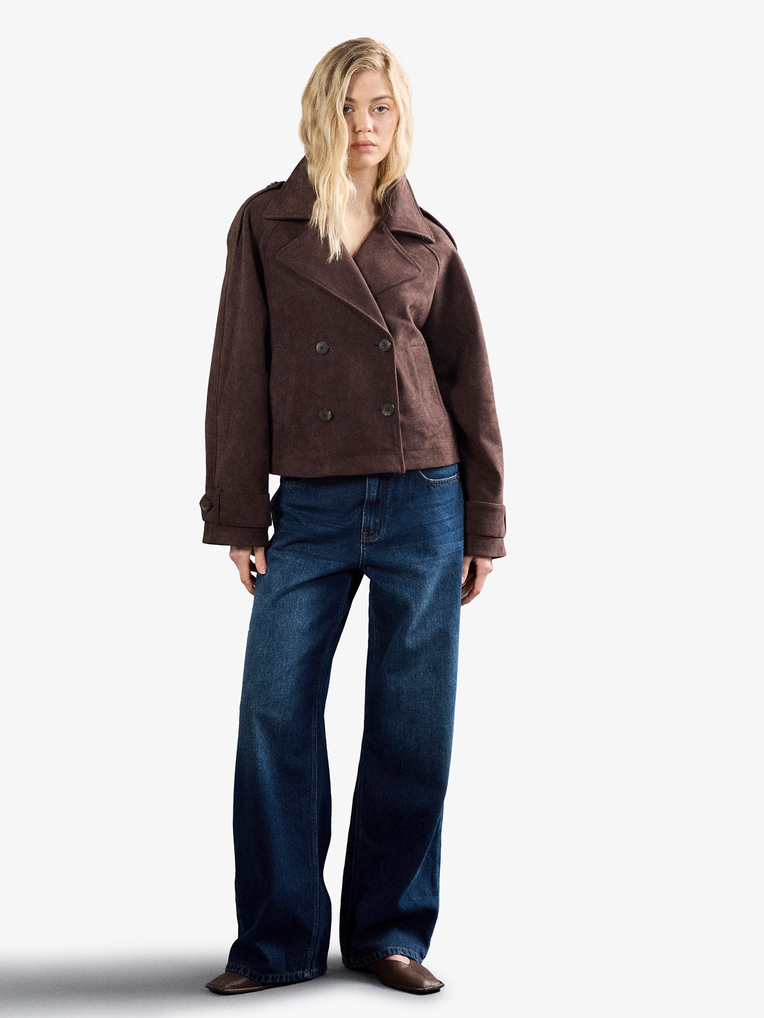 Apricot Weite Jeans Maca-Jeans mit hoher Leibhöhe