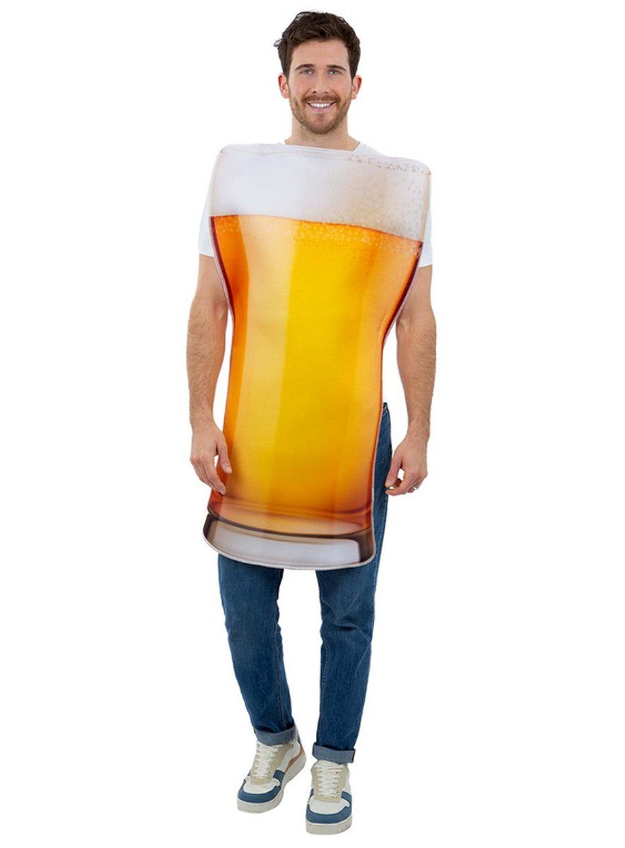 Imposta Costumes Lebensmittel-Kostüm Bier, Frisch gezapfte Bierglas Verkleidung für Durstige