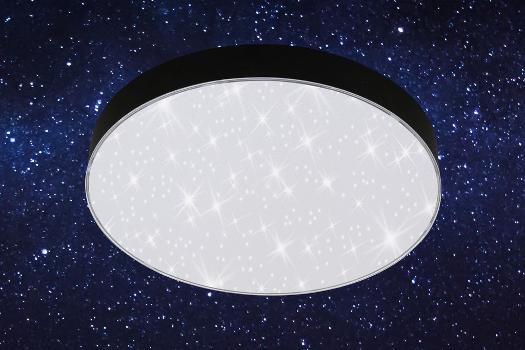 Briloner Leuchten Aufbauleuchte FLAME STAR, LED fest integriert