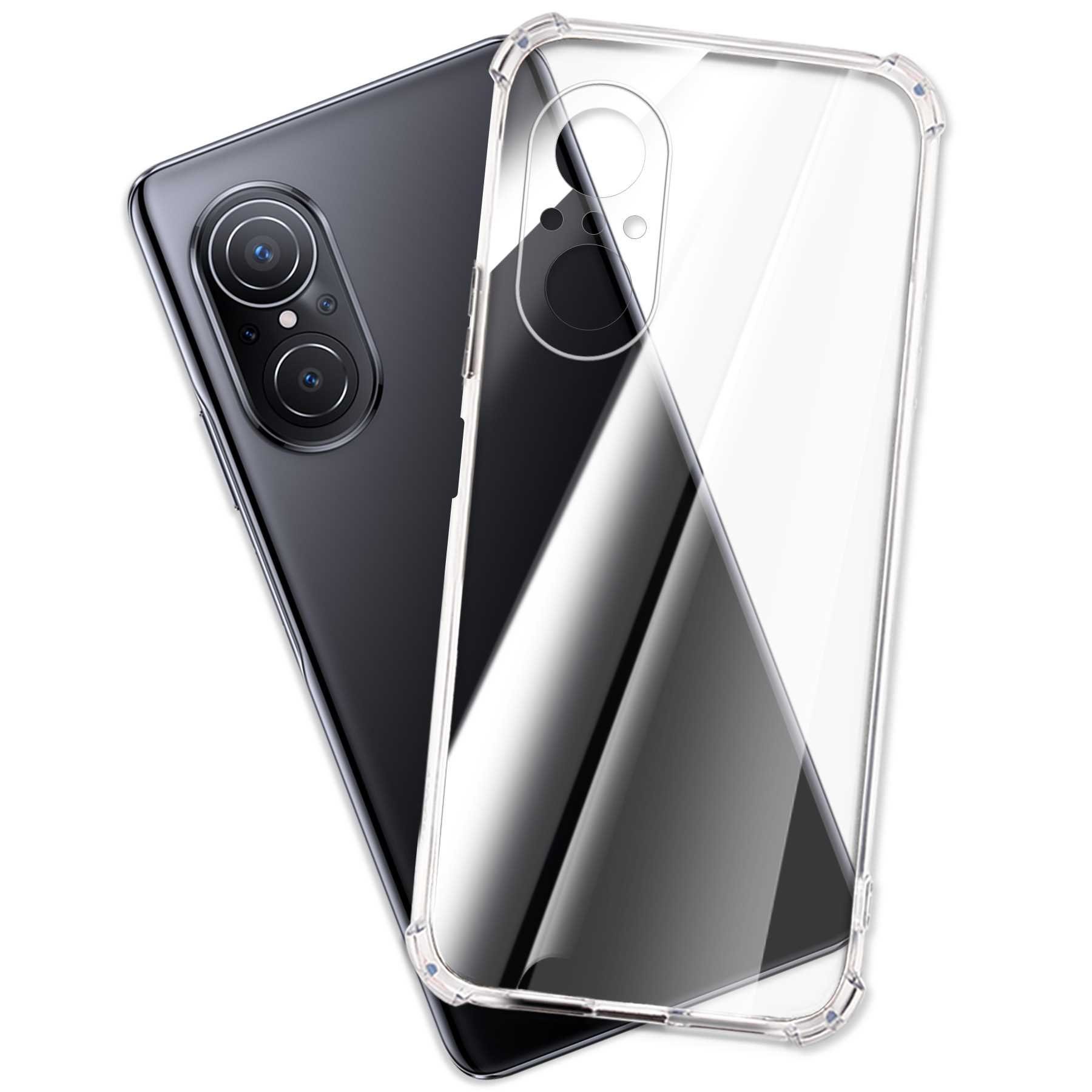 mtb more energy Smartphone-Hülle Clear Armor Case für Huawei nova 9 SE, Transparente TPU Schutzhülle Case Backcover mit Anti-Shock Verstärkung