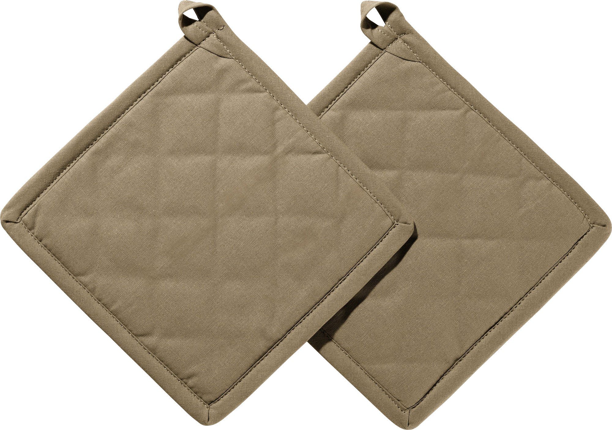 REDBEST Topflappen Topflappen "Seattle" 2er-Pack, Uni