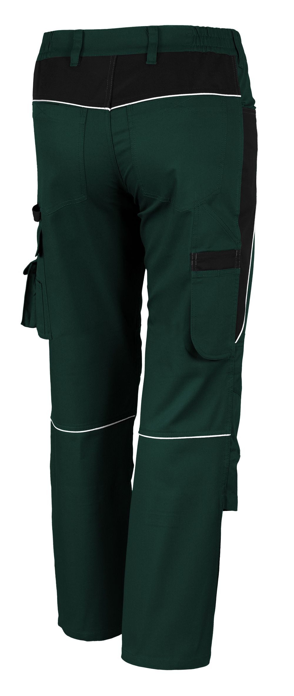 Qualitex Workwear Arbeitsbundhose strapazierfähige PROfessionals Arbeitshose aus faserverstätktem Gewebe (1-tlg) MG 245 g Schutzhose - 11 Taschen - pflegeleichte Bundhose - Waschbar
