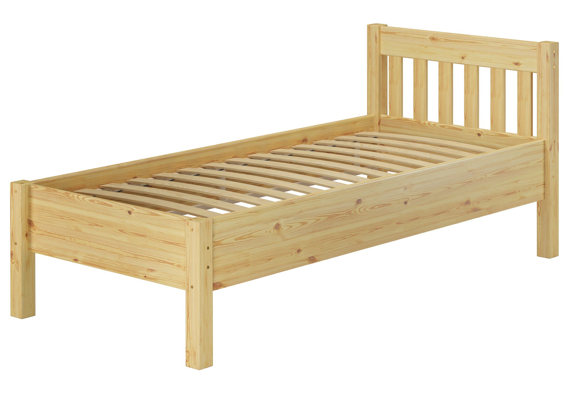 ERST-HOLZ Bett Hohes Massivholzbett Seniorenbett Kiefer günstig online kaufen