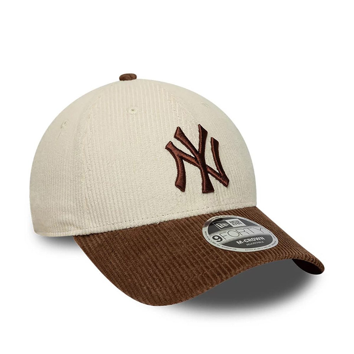 New Era Baseball Cap 9FORTY MLB New York Yankees Cord (kein Set)