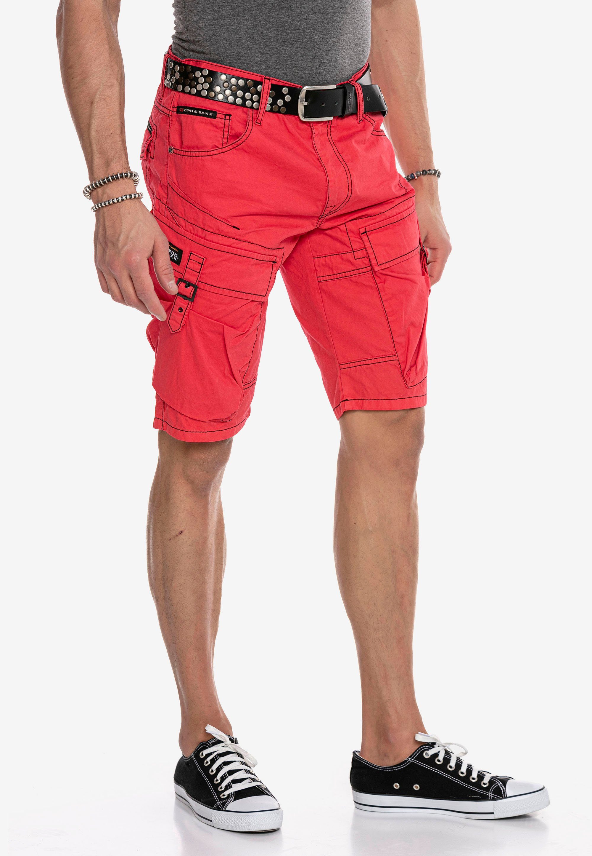 rot coolen & Shorts Baxx Cipo Cargotaschen mit