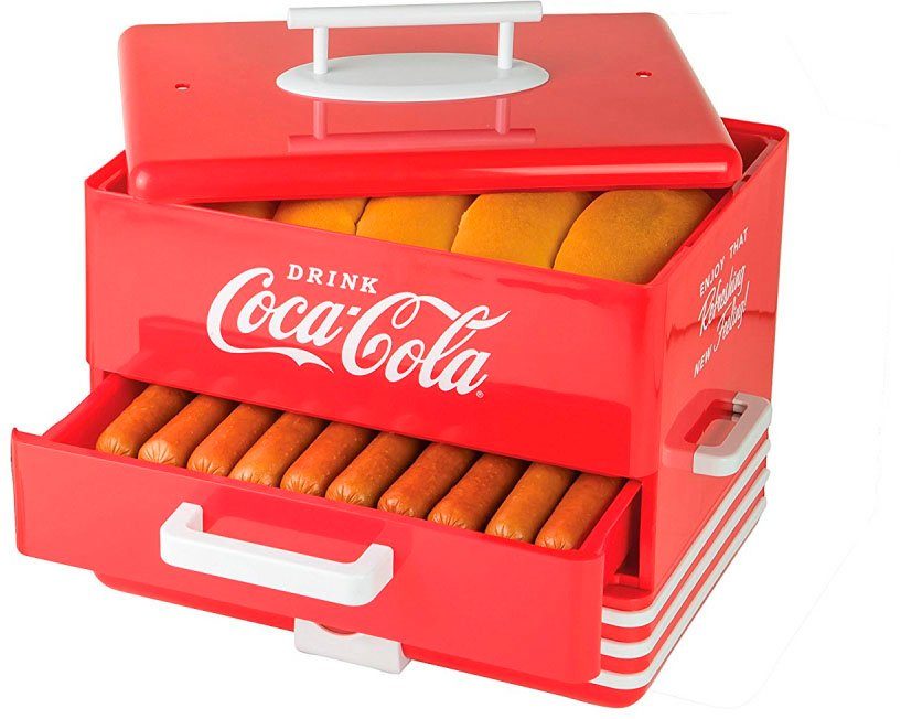 SALCO Хот-дог мейкеры Coca-Cola SHD-80CC, 600 W