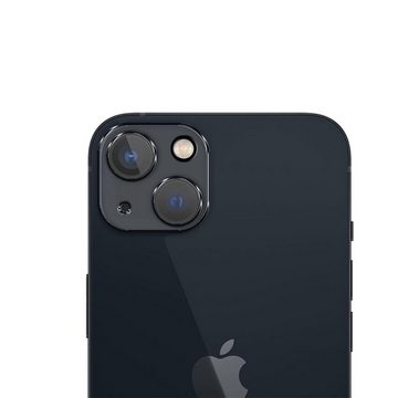 CoolGadget Schutzfolie Panzerfolie für iPhone 15 Plus, (Spar-Set 4in1, 2x Displayschutz, 2x Kameraschutz), Panzerglas Schutzfolie für Apple iPhone 15 Plus Folie