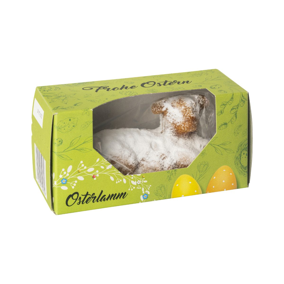 KuchenMeister Kuchen, KuchenMeister Mini Osterlamm mit Puder in Geschenkverpackung 120g