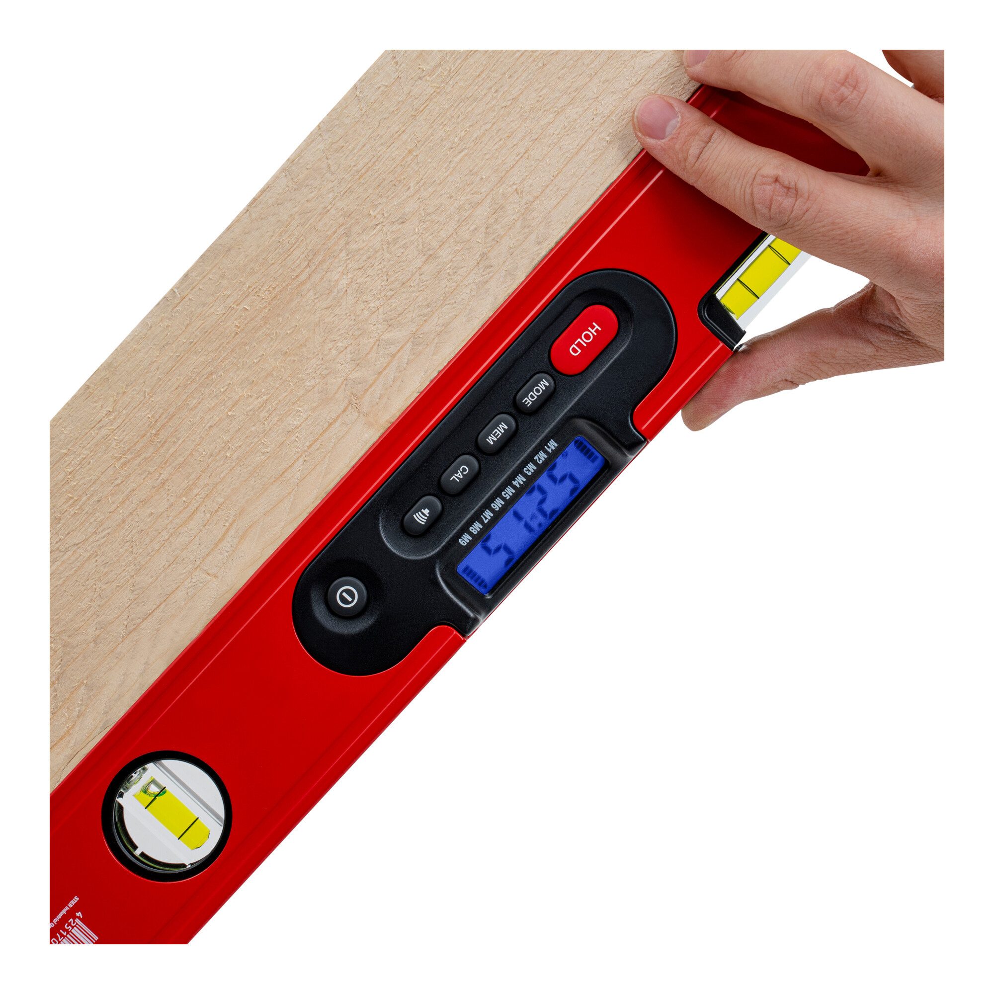Stier Wasserwaage STIER Digitale Wasserwaage SDW-600 LCD-Display ±0,2° HOLD-Funktion 60 – Bild 5 von 5