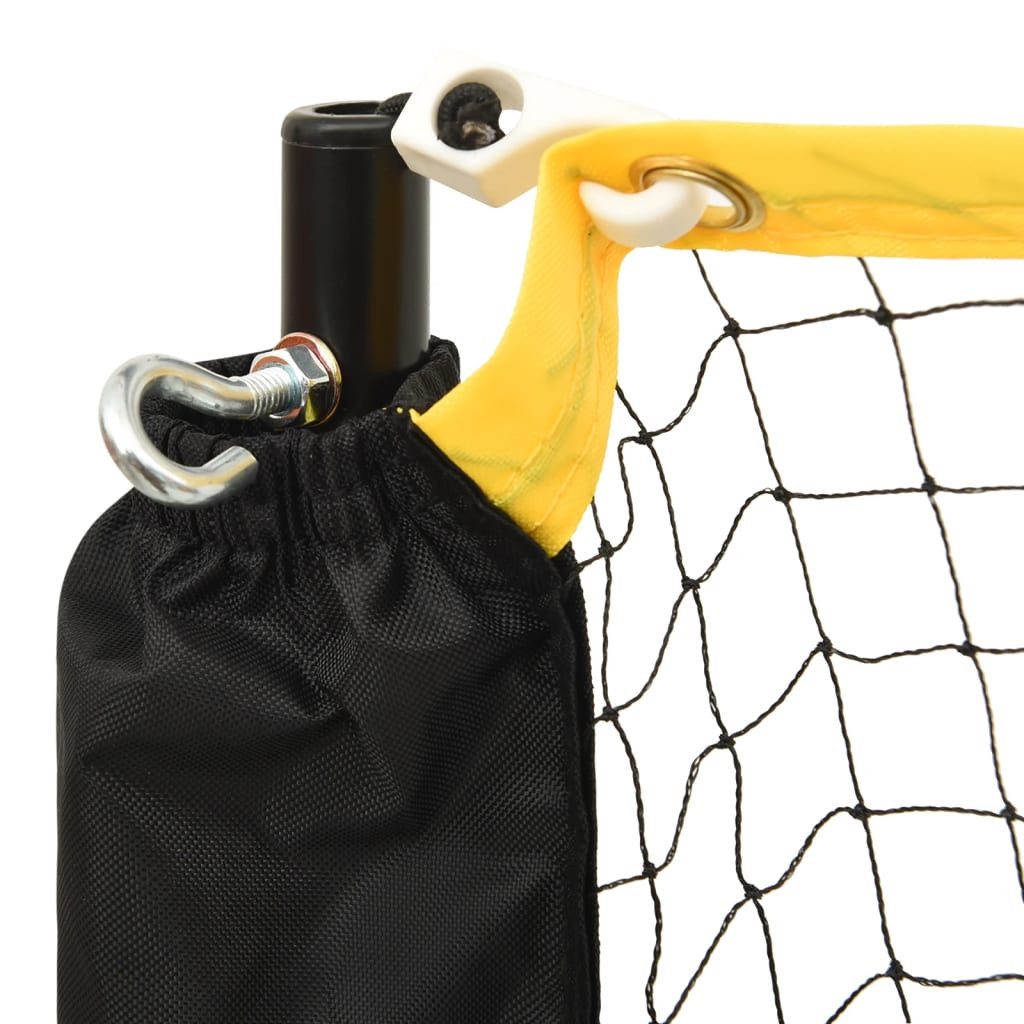 vidaXL Badmintonnetz Badmintonnetz Verstellbar 300x103x94-158 cm Metall