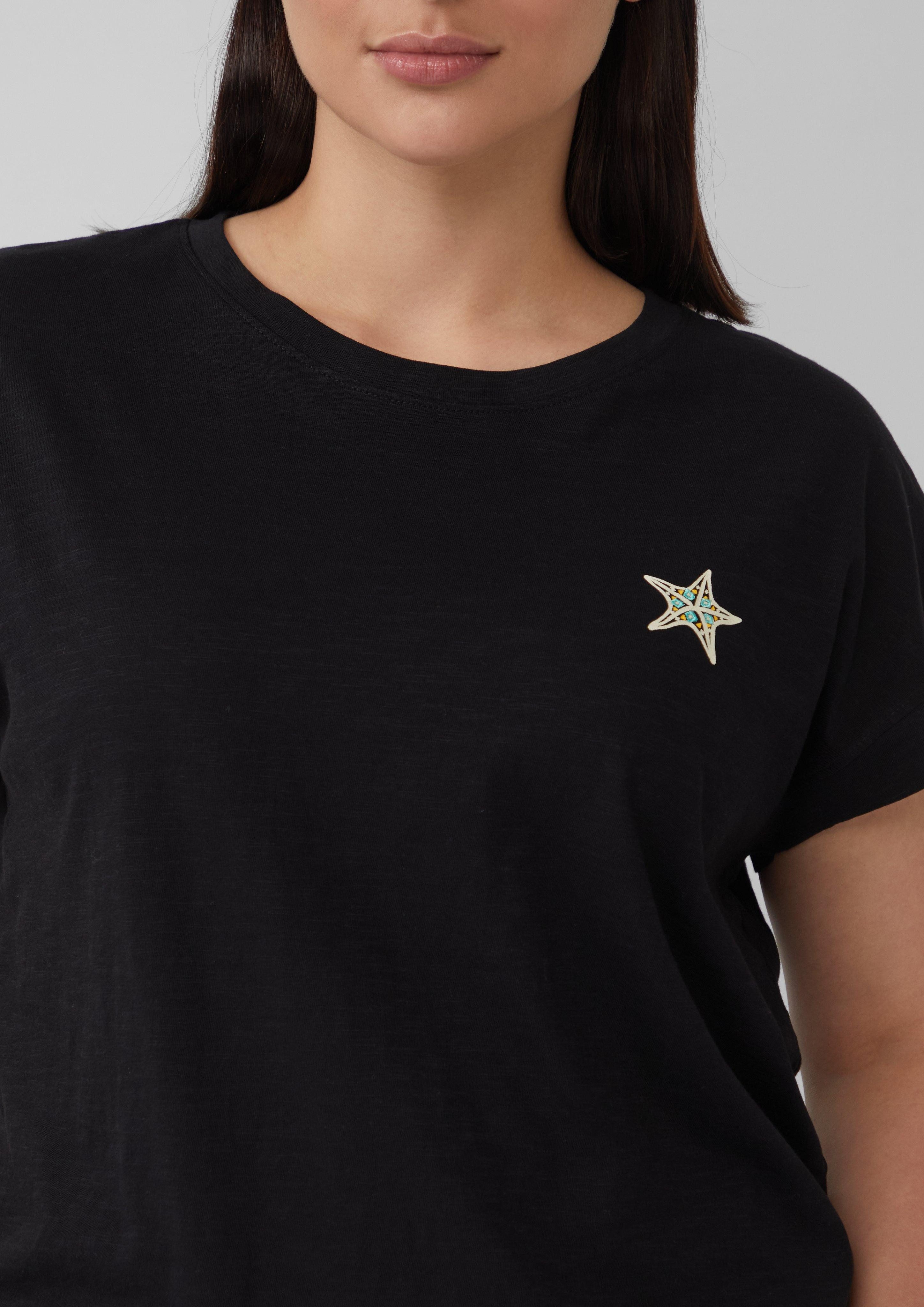 s.Oliver Kurzarmshirt T-Shirt im Relaxed Fit günstig online kaufen