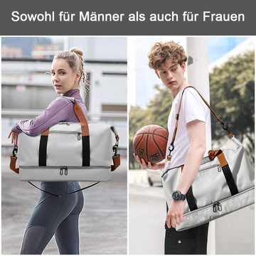 NUODWELL Sporttasche Sporttasche für Damen und Herren, Reisetasche Groß Handtasche