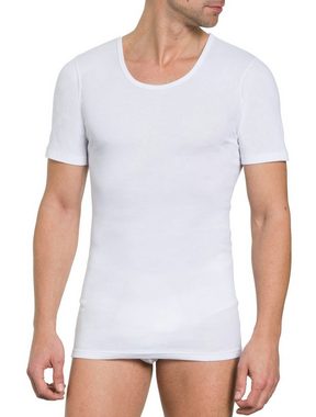 HAASIS Bodywear 1919 Unterziehshirt Herren Shirt 77201153-weiß (Packung, 2-St., 2er Pack) Optimale Passform, pflegeleicht, formbeständig, strapazierfähig
