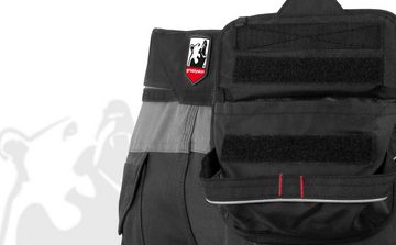 QUALITEX HIGH QUALITY WORKWEAR Arbeitshose Material-Gürteltasche IRON aus Cordura - viel Stauraum für Werkzeuge (1-tlg) inklusive spezielle Befestigung für IRON Kollektion