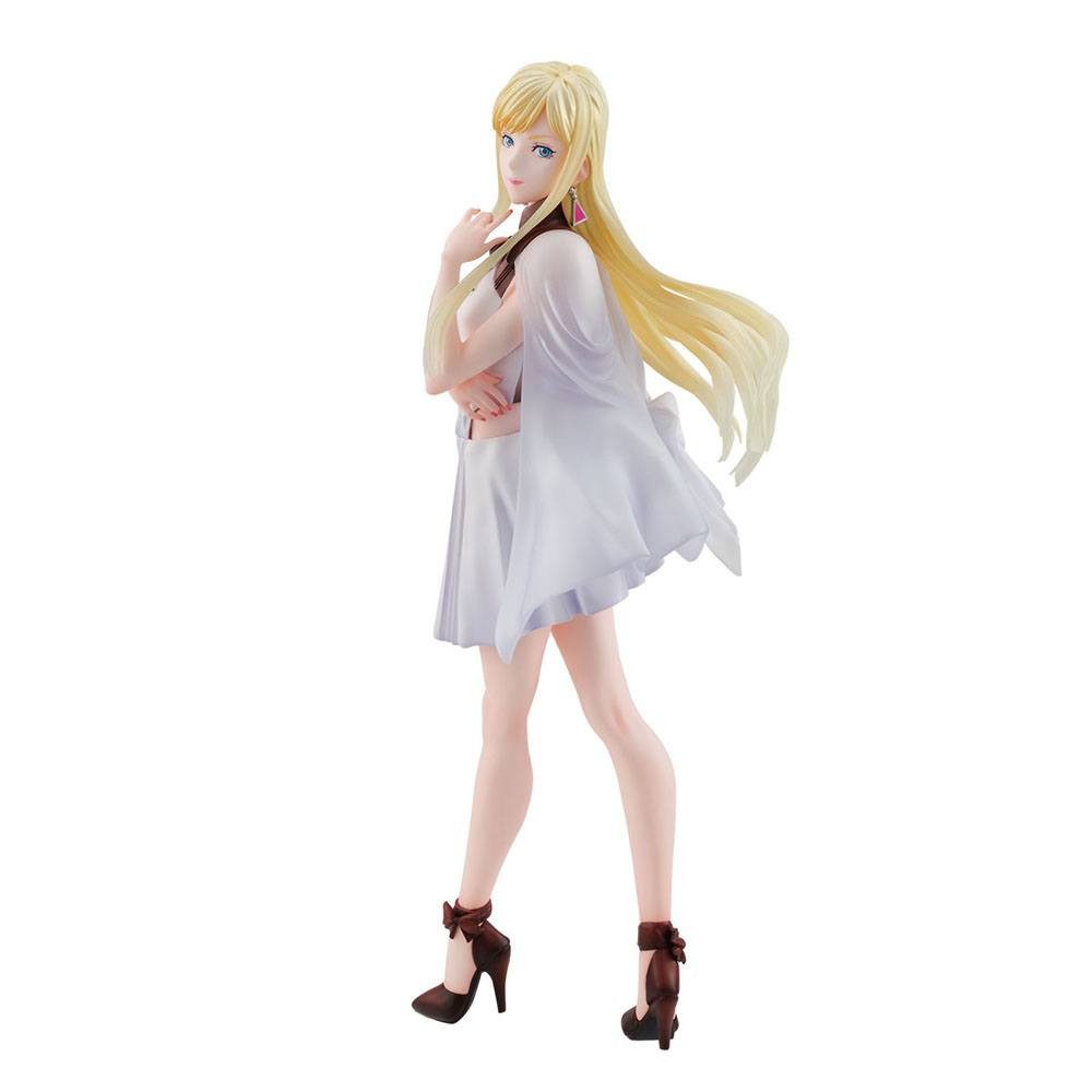 MegaHouse Sammelfigur Mobile Suit Gundam Hathaway GGG Gigi Andalucia 21 cm Statue