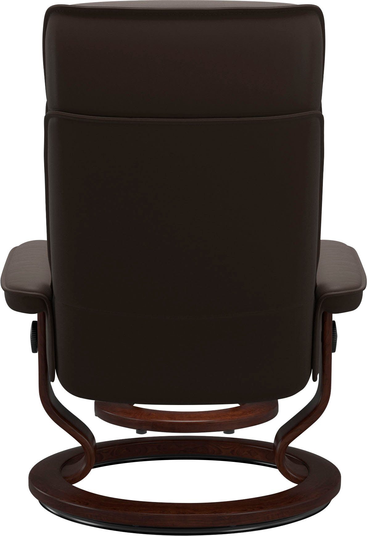 Stressless® Relaxsessel Admiral (Set, Relaxsessel inkl. Hocker), mit Classic Base, Größe M & L, Gestell Braun