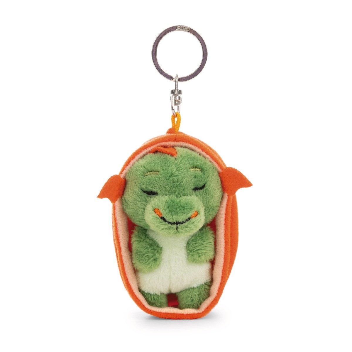 Schlüsselanhänger NICI Schlüsselanhänger Sleeping Pets Drache grün/orange 8cm Header