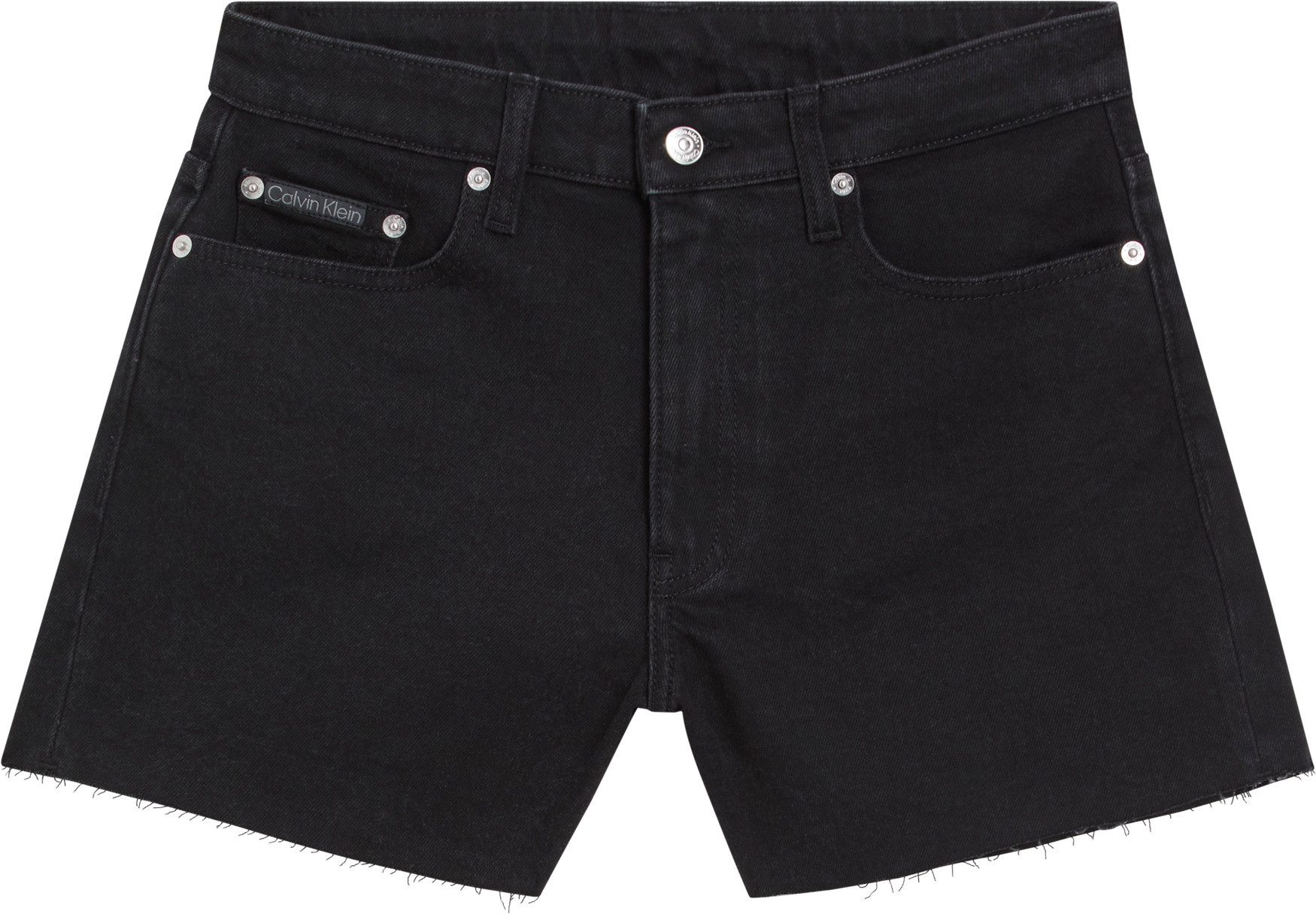 Calvin Klein Jeans Shorts 90s DENIM SHORT mit Fransensaum günstig online kaufen