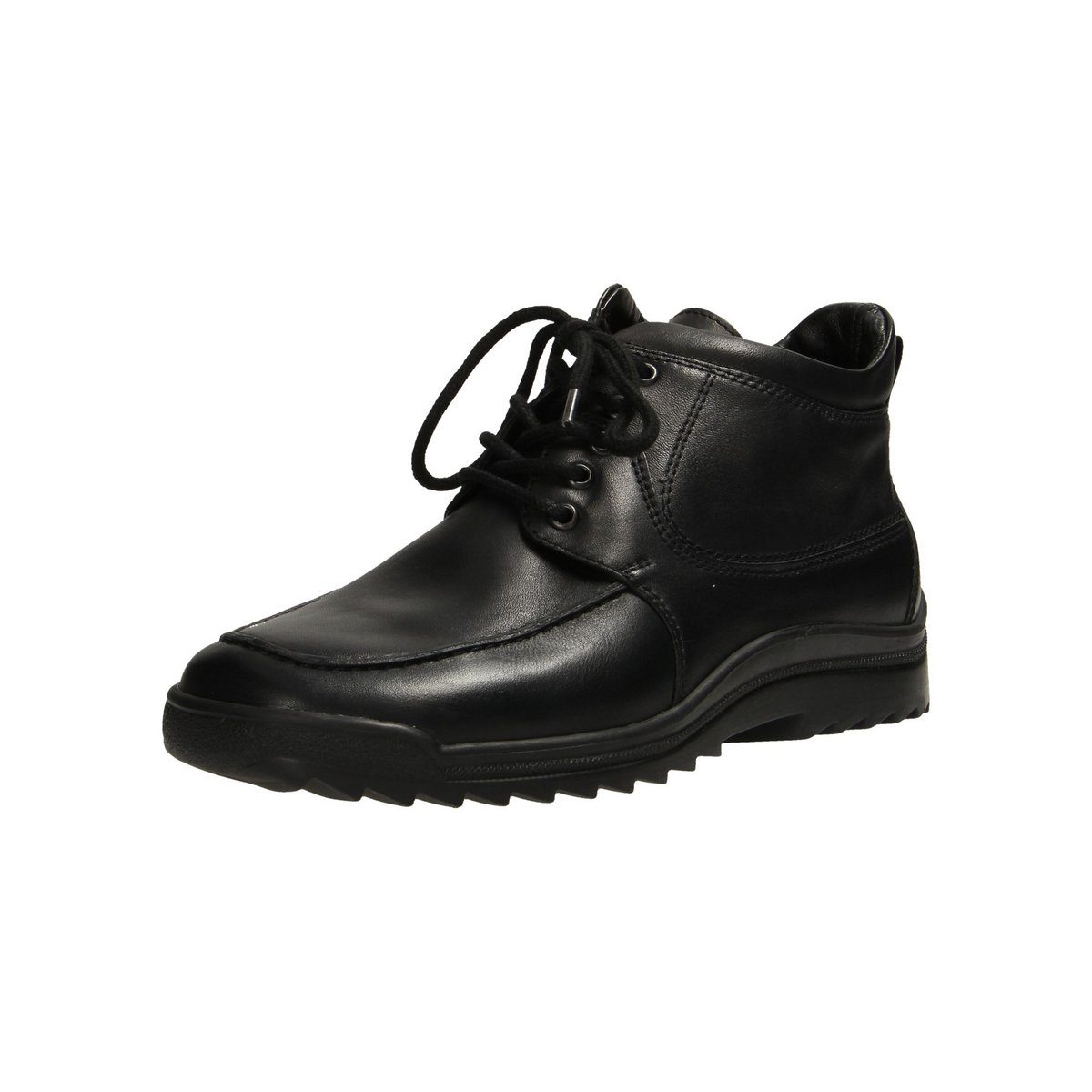 Schnür-Stiefeletten für Herren in schwarz Schnürstiefelette
