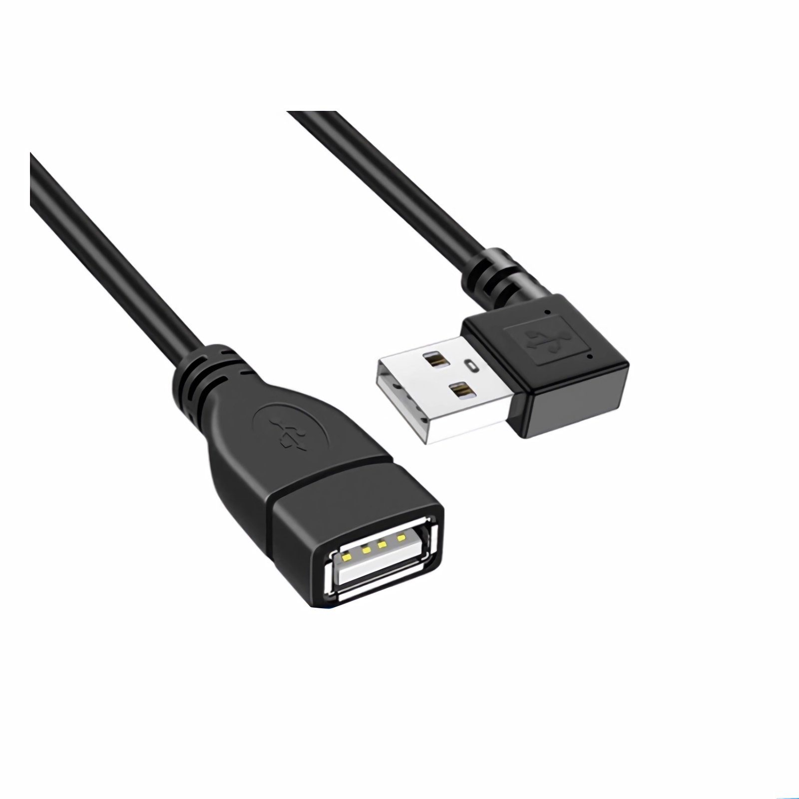 Bolwins G29 USB 2.0 Verlängerung Adapter Verlängerungskabel nach rechts  20cm Computer-Kabel