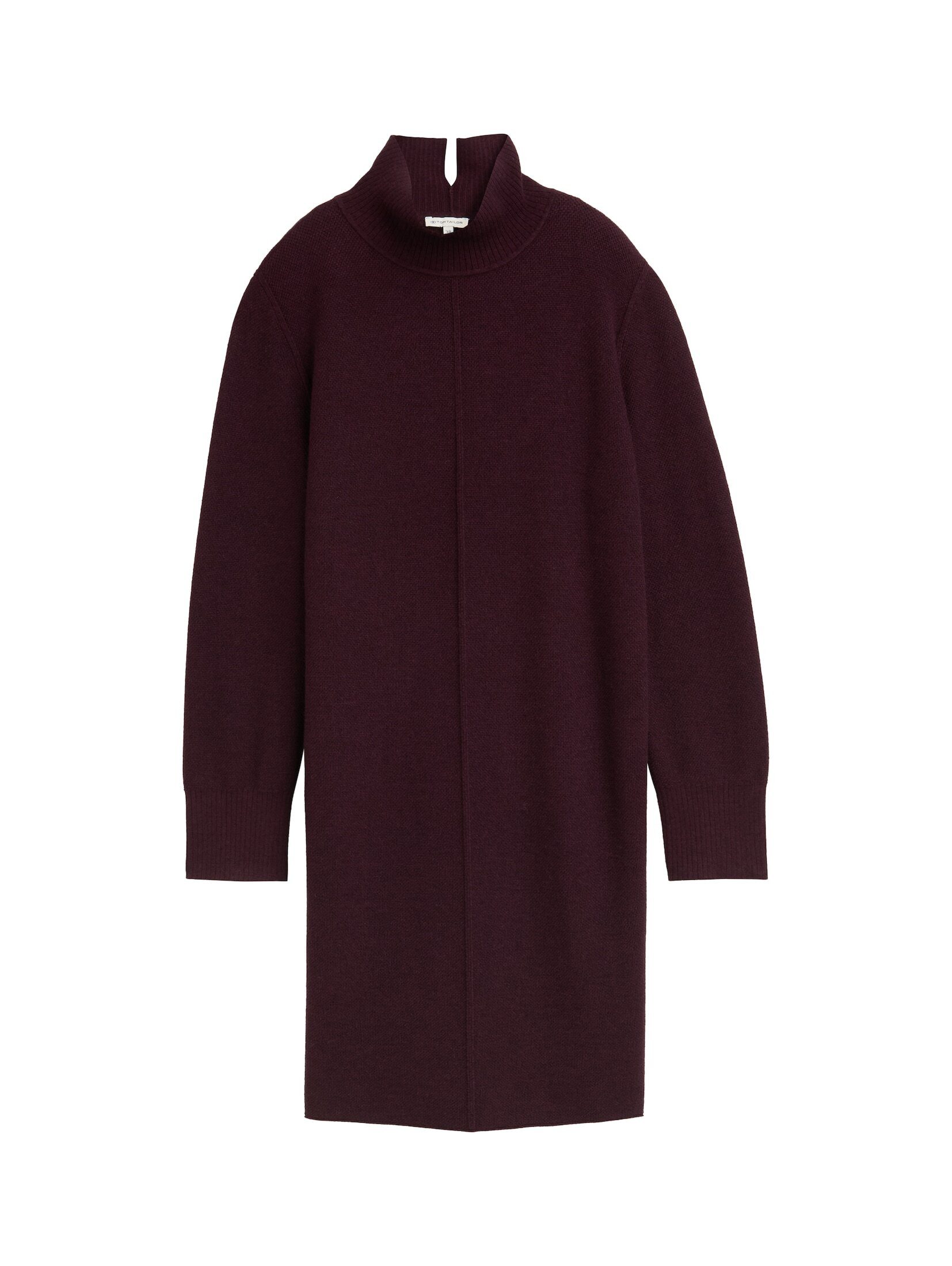 TOM TAILOR Sommerkleid Strickkleid mit Stehkragen günstig online kaufen