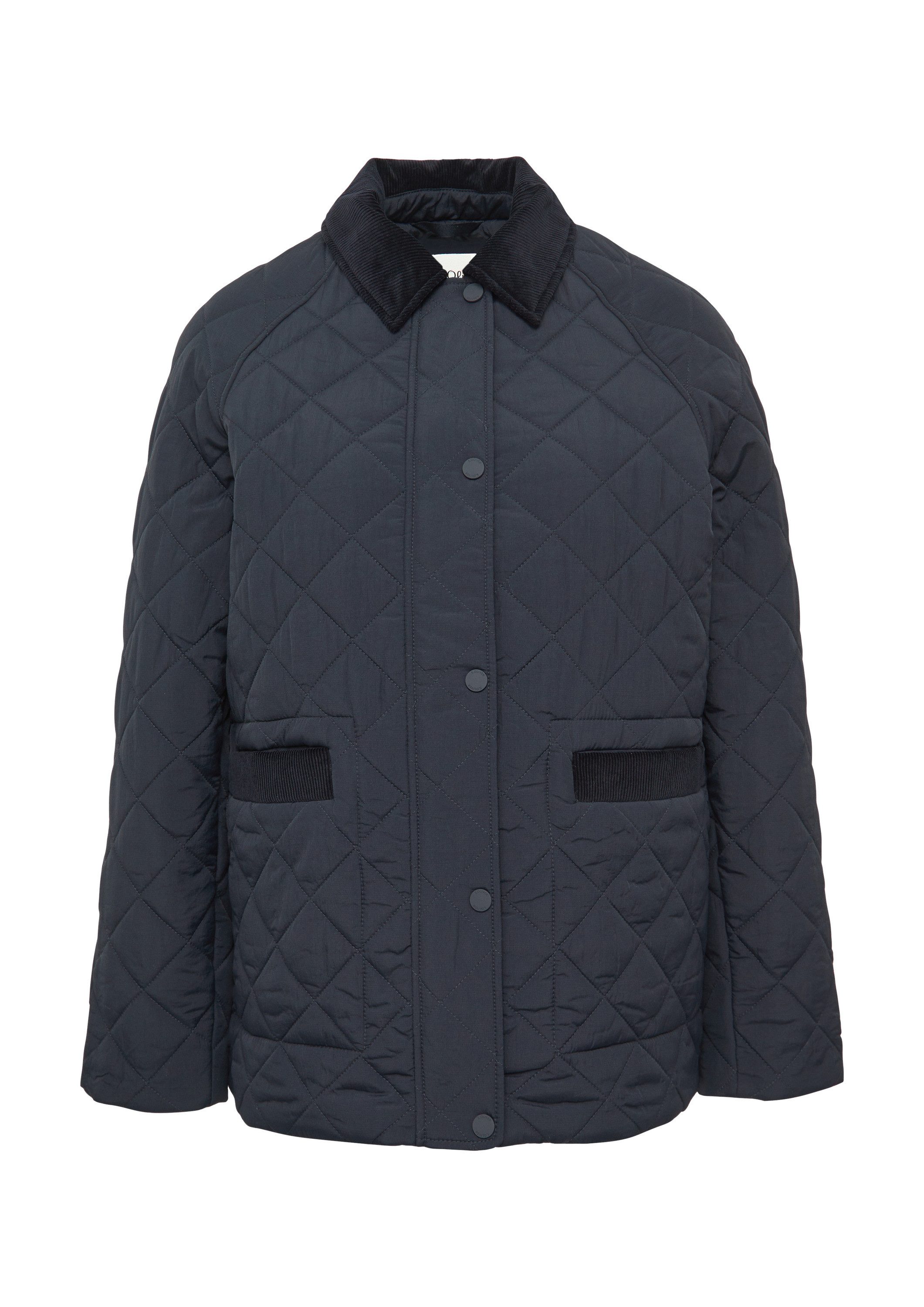 s.Oliver Funktionsjacke Outdoor-Jacke Steppjacke mit Cord-Details günstig online kaufen