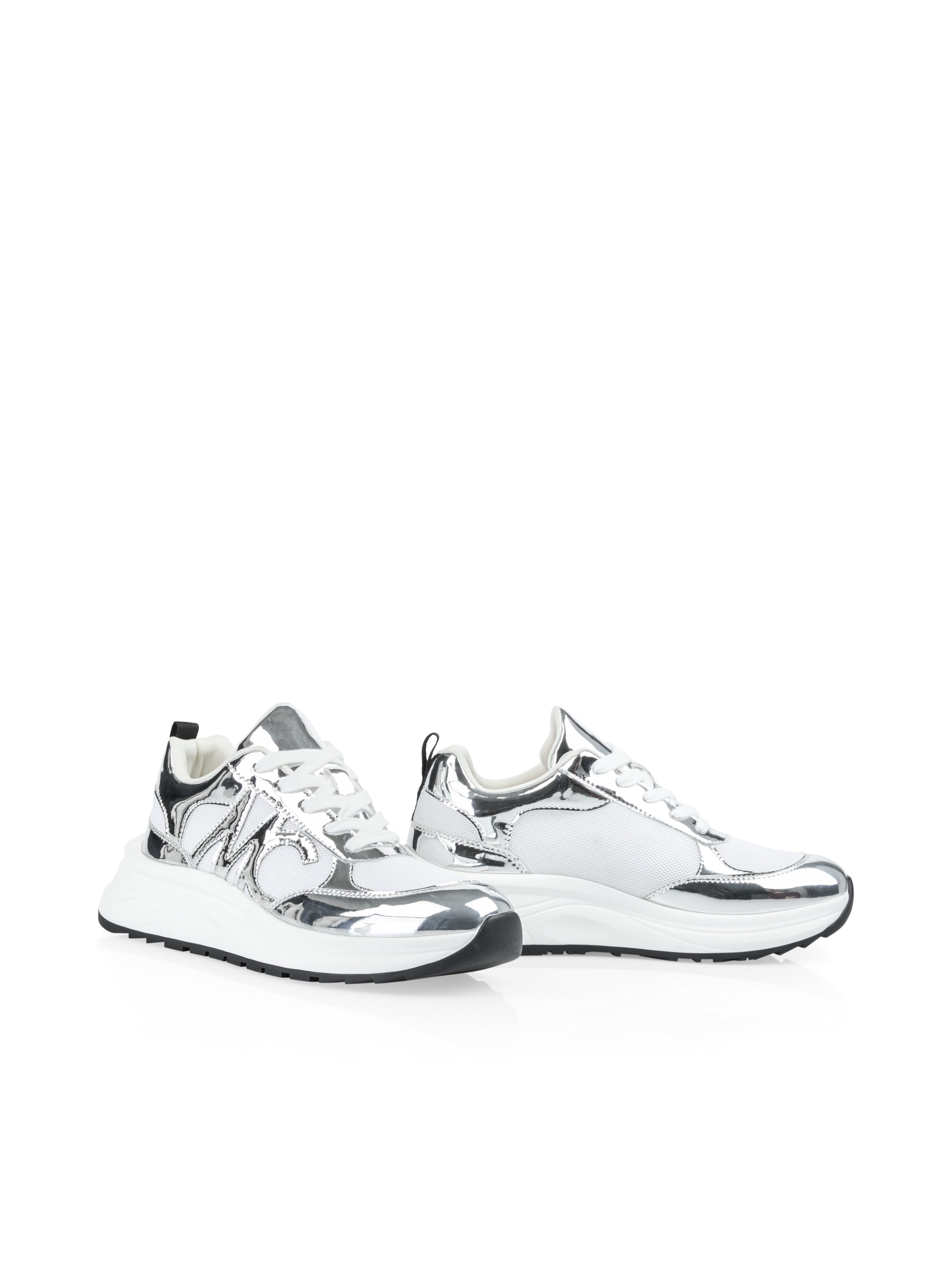 Marc Cain "Sky Colours" Plateausneaker, Chunky Sneaker im Metallic Look günstig online kaufen