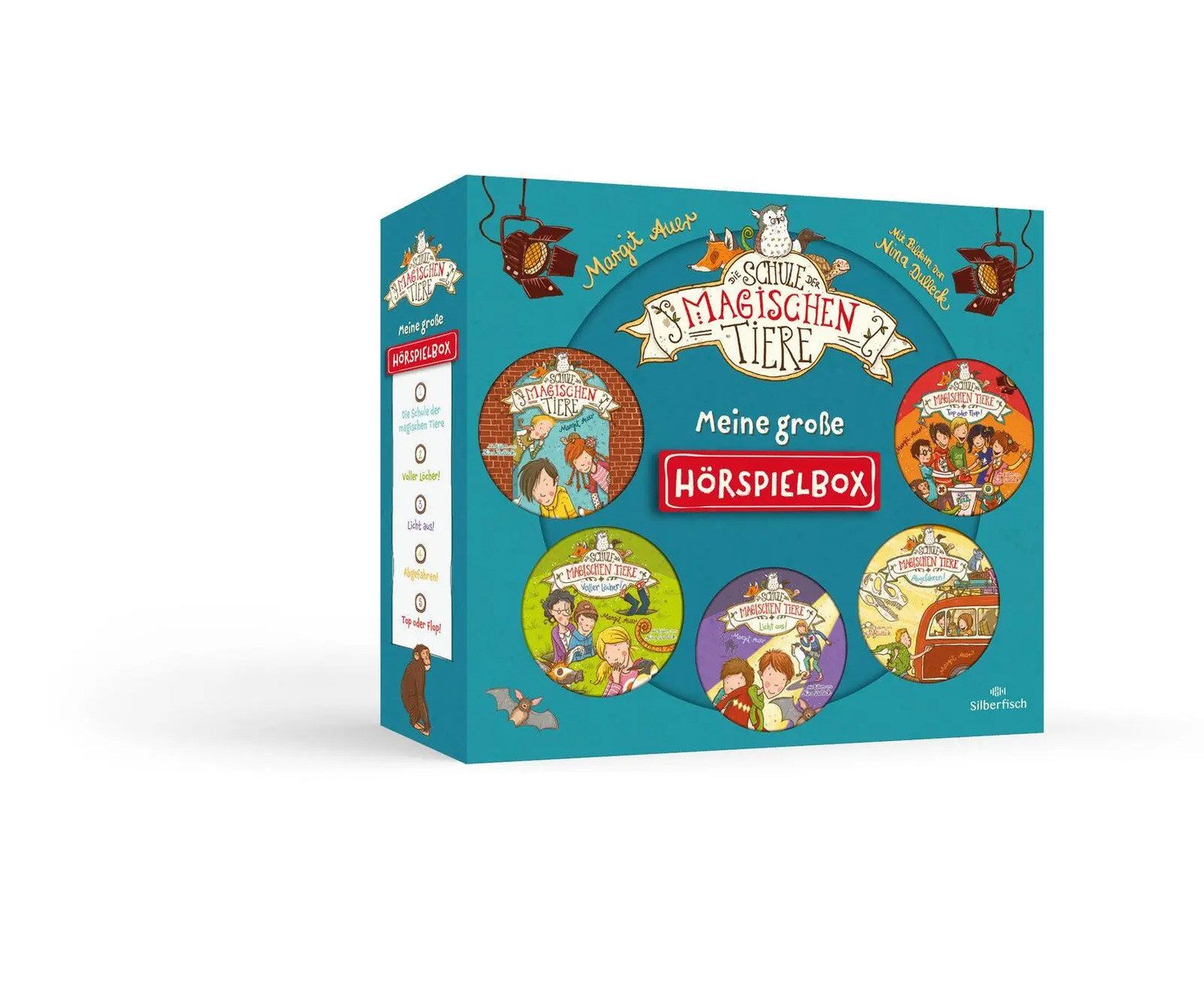 Silberfisch Verlag Hörspiel Die Schule der magischen Tiere - Hörspiele: Meine große Hörspielbox