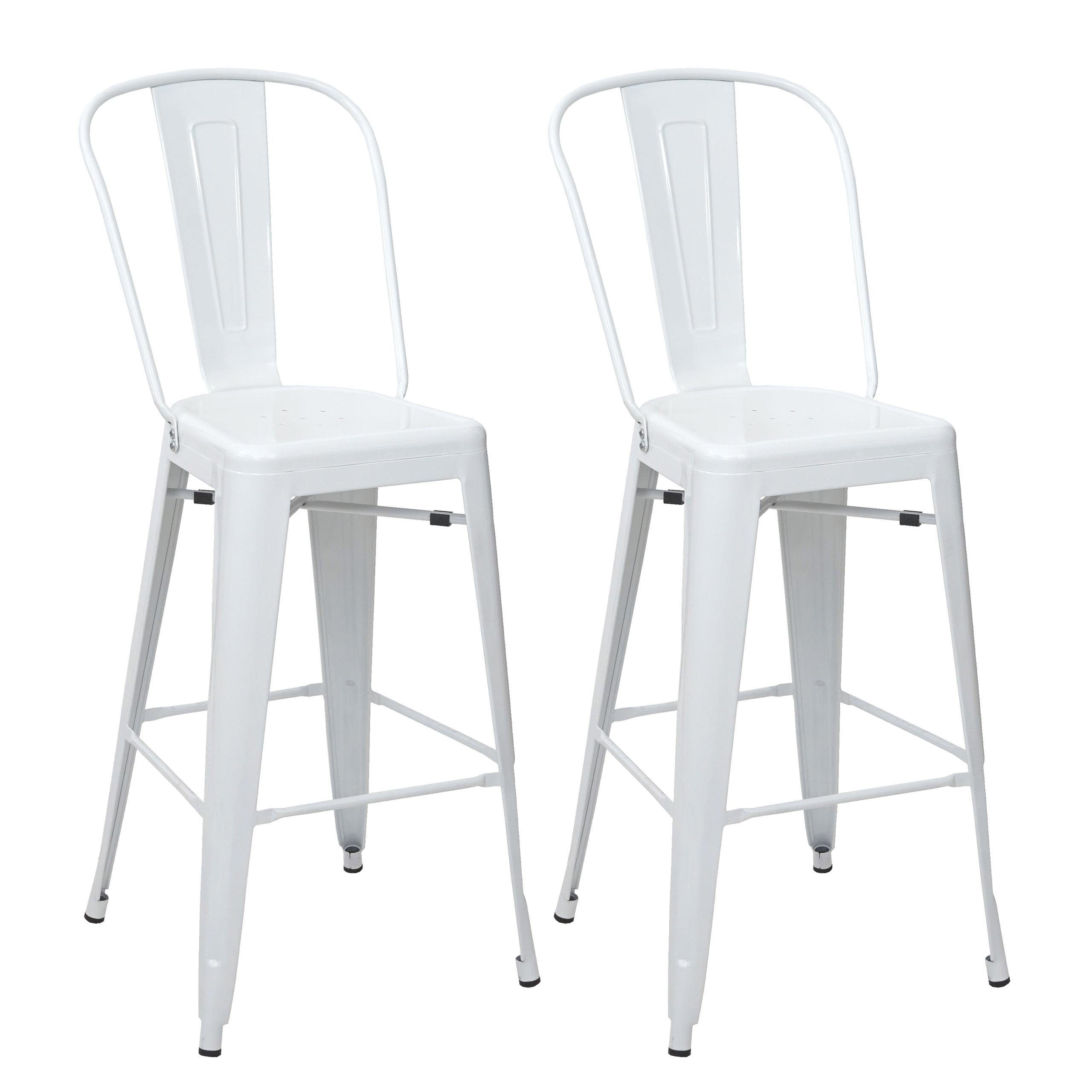 MCW Barhocker MCW-A73-2-B (Set, 2er), Gummifüße, günstig online kaufen