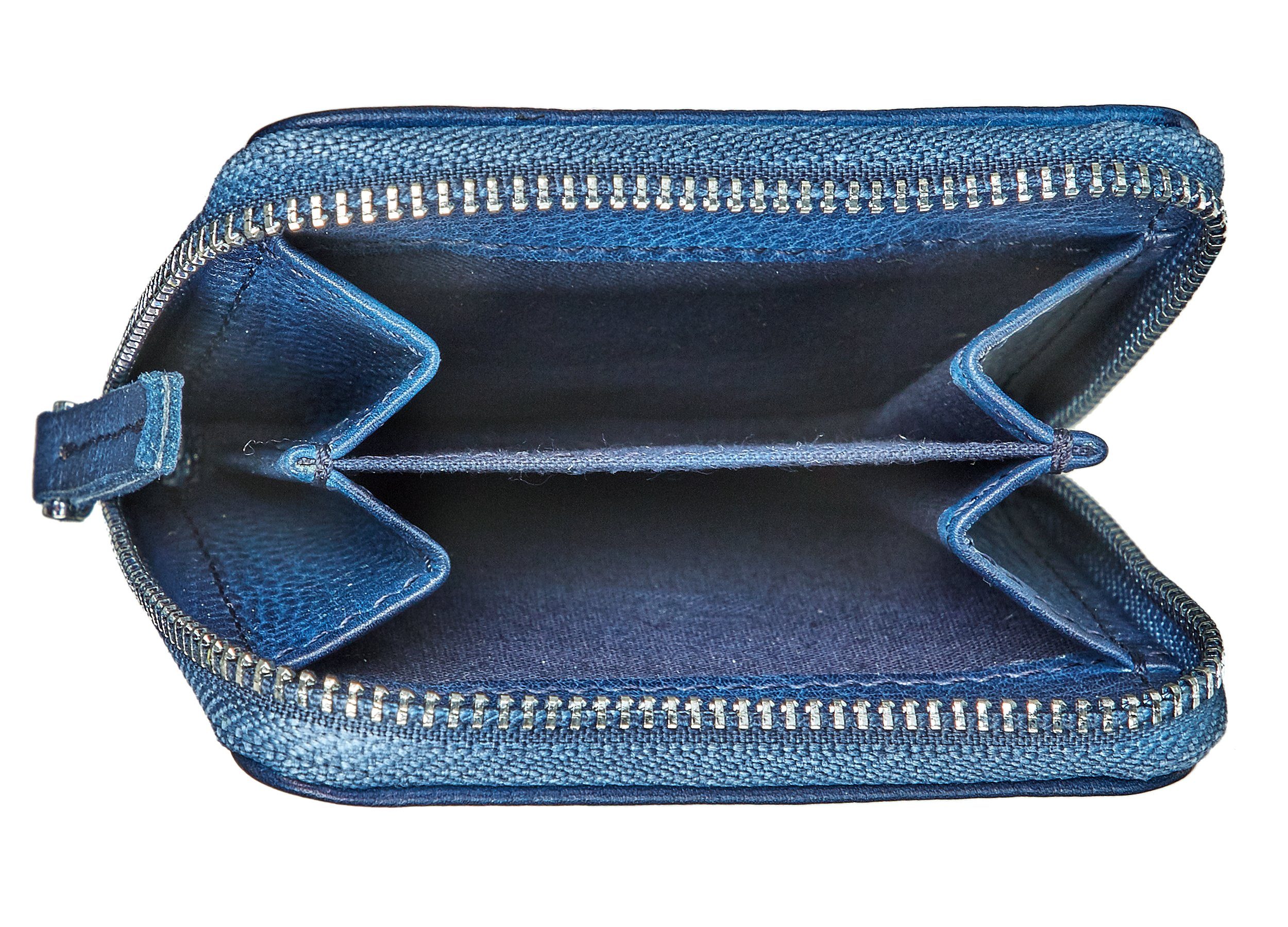 Bull Geldbörse mini Hunt blue zip & wallet Mini