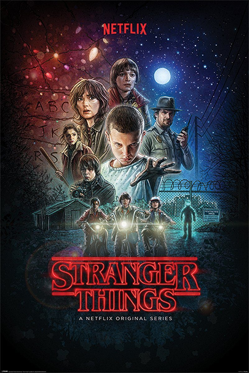 PYRAMID Poster Stranger Things Poster Winona Ryder 61 x 91,5 cm