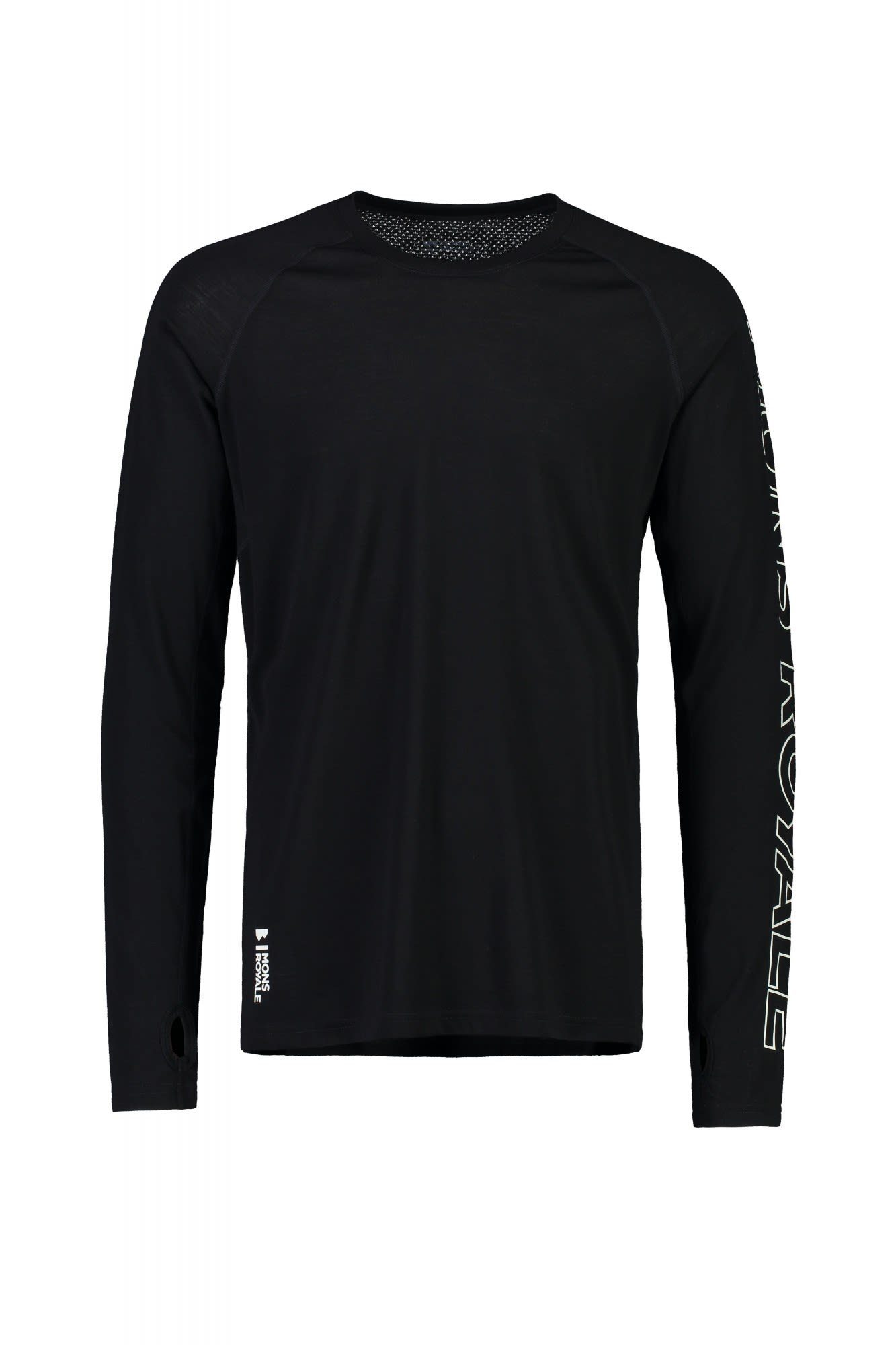 Langarmshirt Black Tech M Long-sleeve Royale Herren Temple Mons Mons Royale